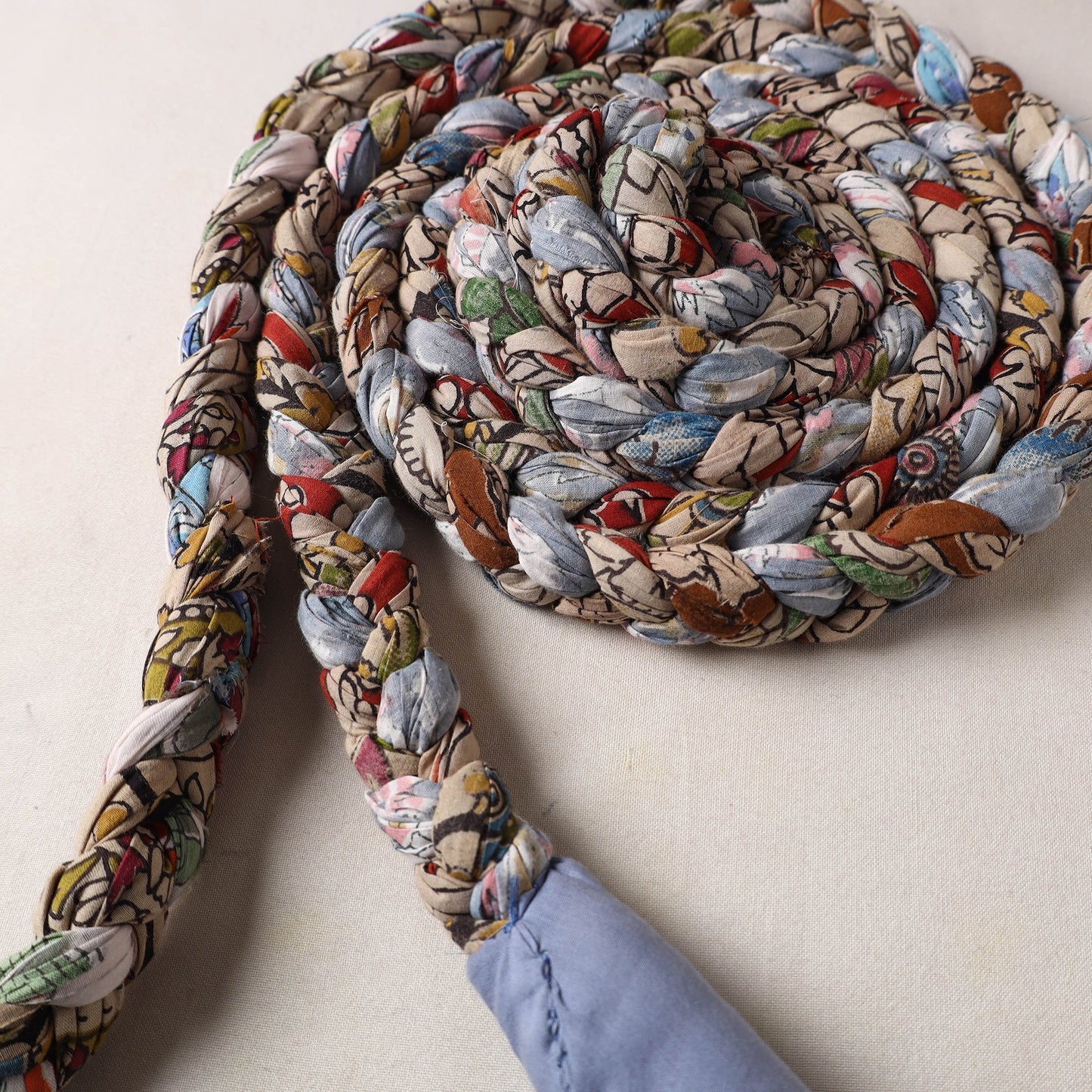 Handmade Upcycled Fabric Skipping Rope 11