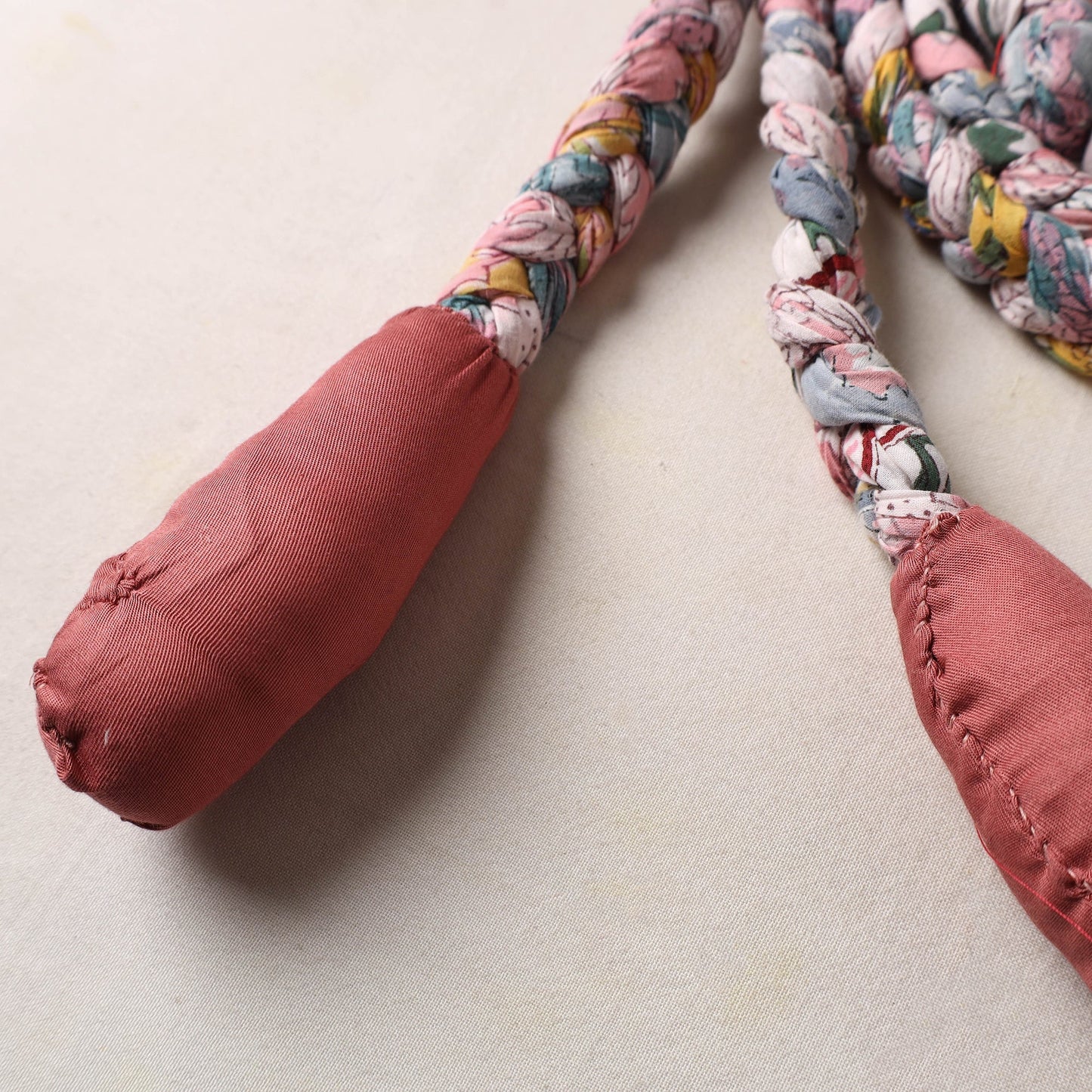 Handmade Upcycled Fabric Skipping Rope 13