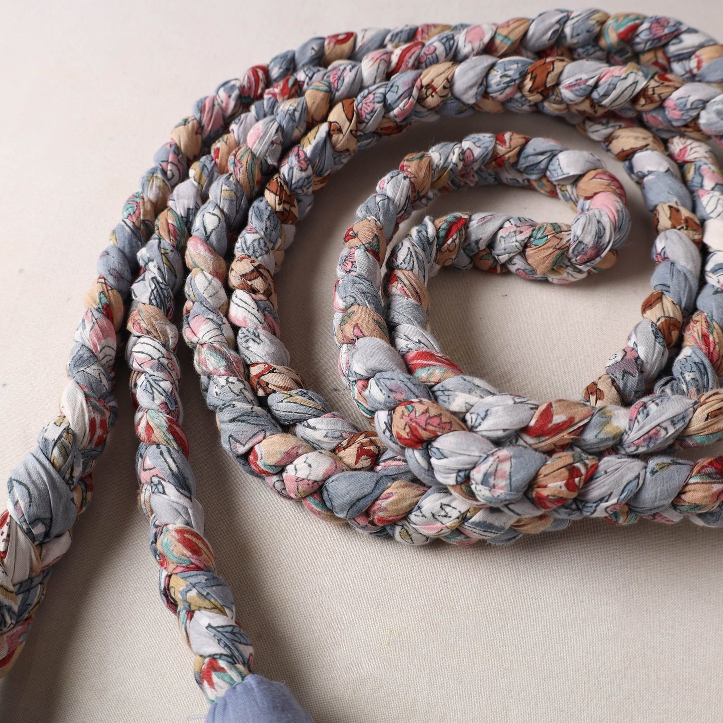 Handmade Upcycled Fabric Skipping Rope 15