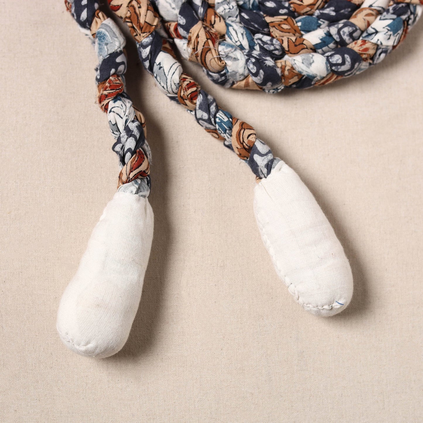 Handmade Upcycled Fabric Skipping Rope