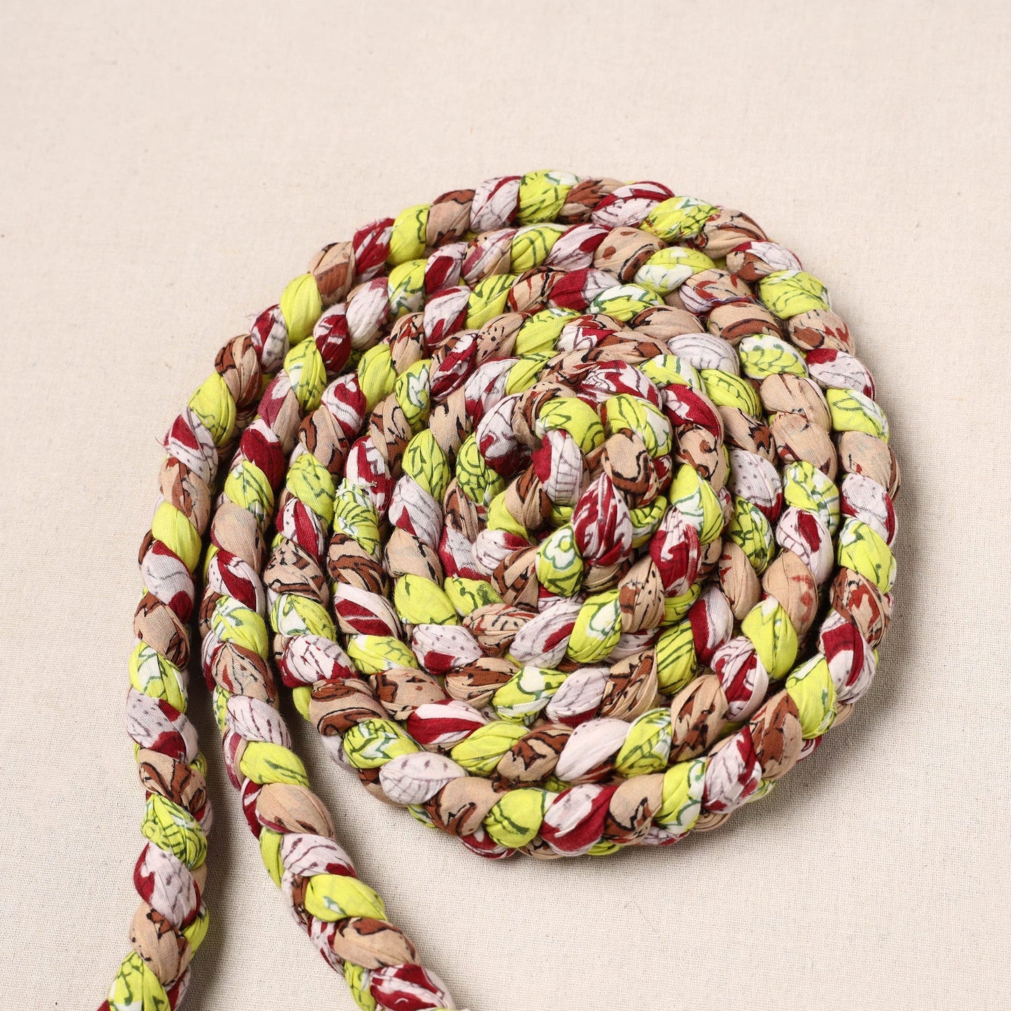 Handmade Upcycled Fabric Skipping Rope