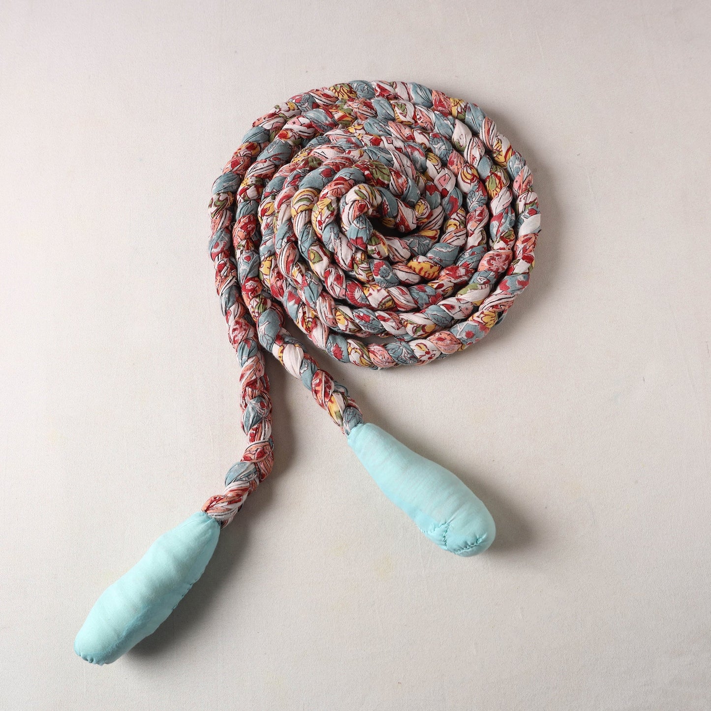 Handmade Upcycled Fabric Skipping Rope 17