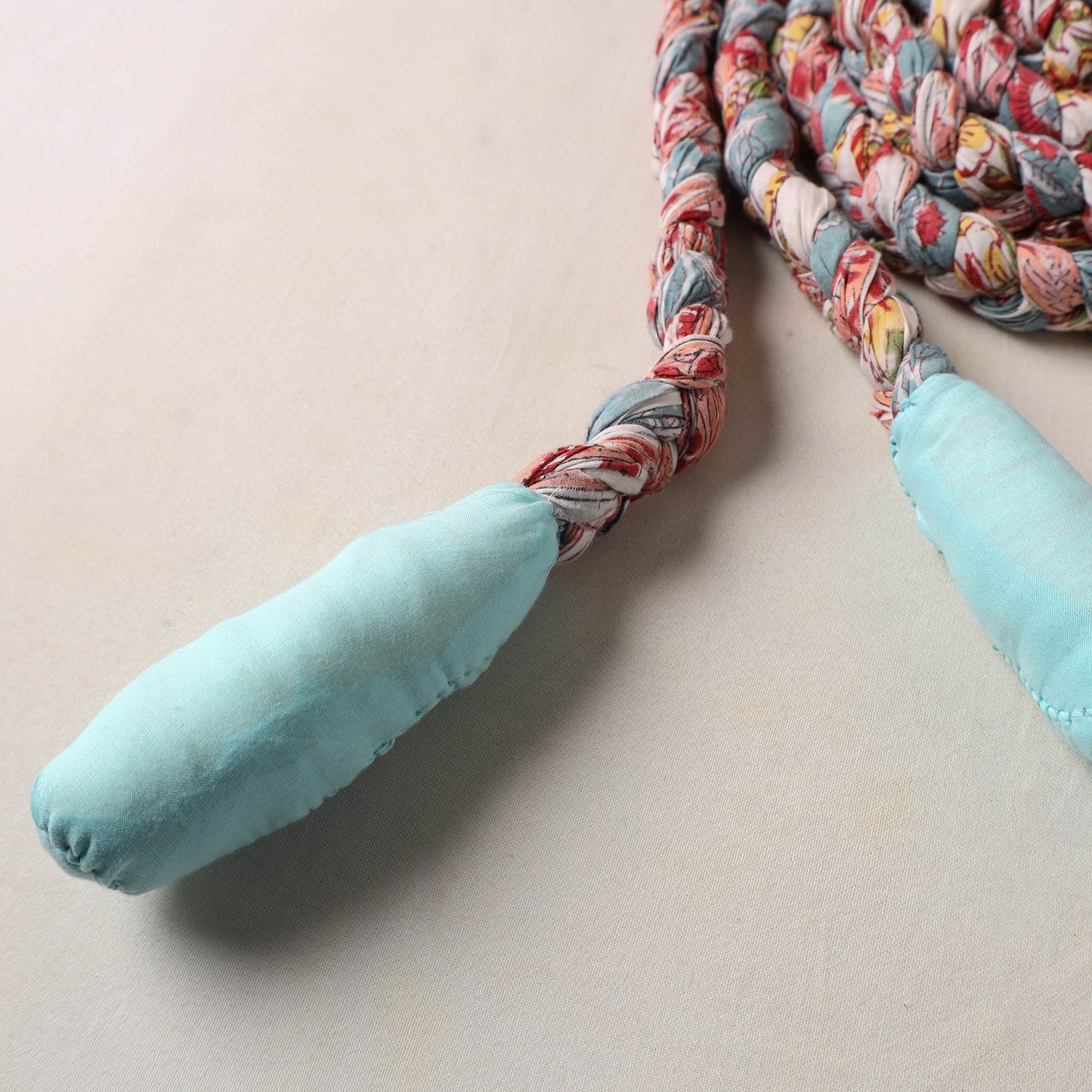 Handmade Upcycled Fabric Skipping Rope 17