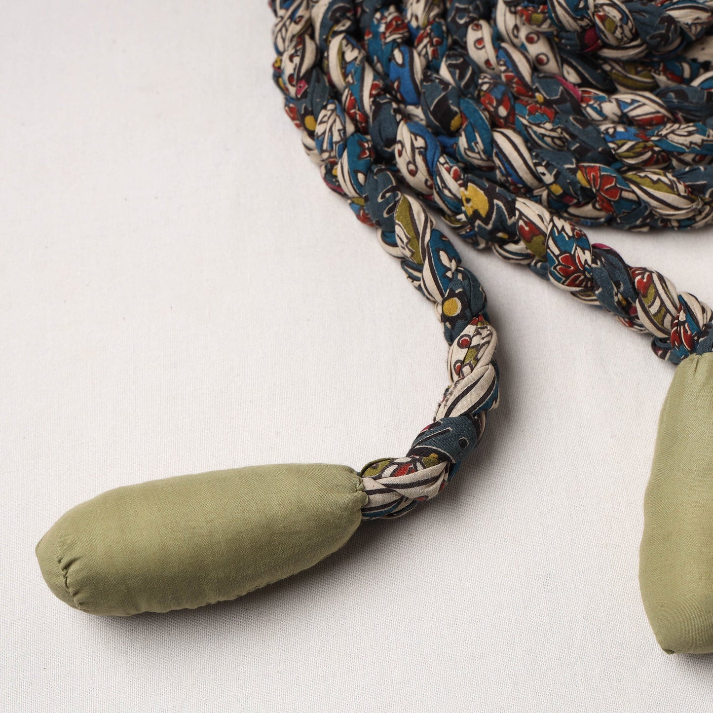Handmade Upcycled Fabric Skipping Rope 17