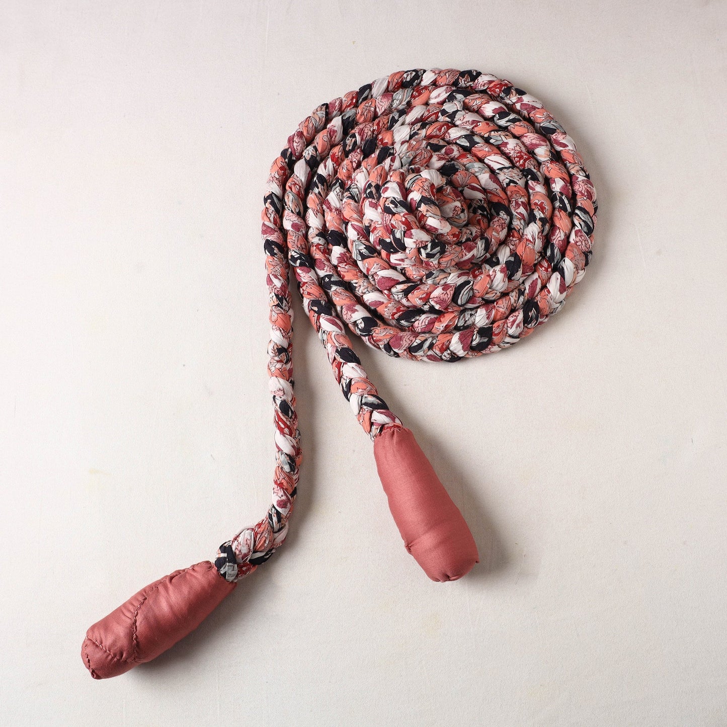 Handmade Upcycled Fabric Skipping Rope 18