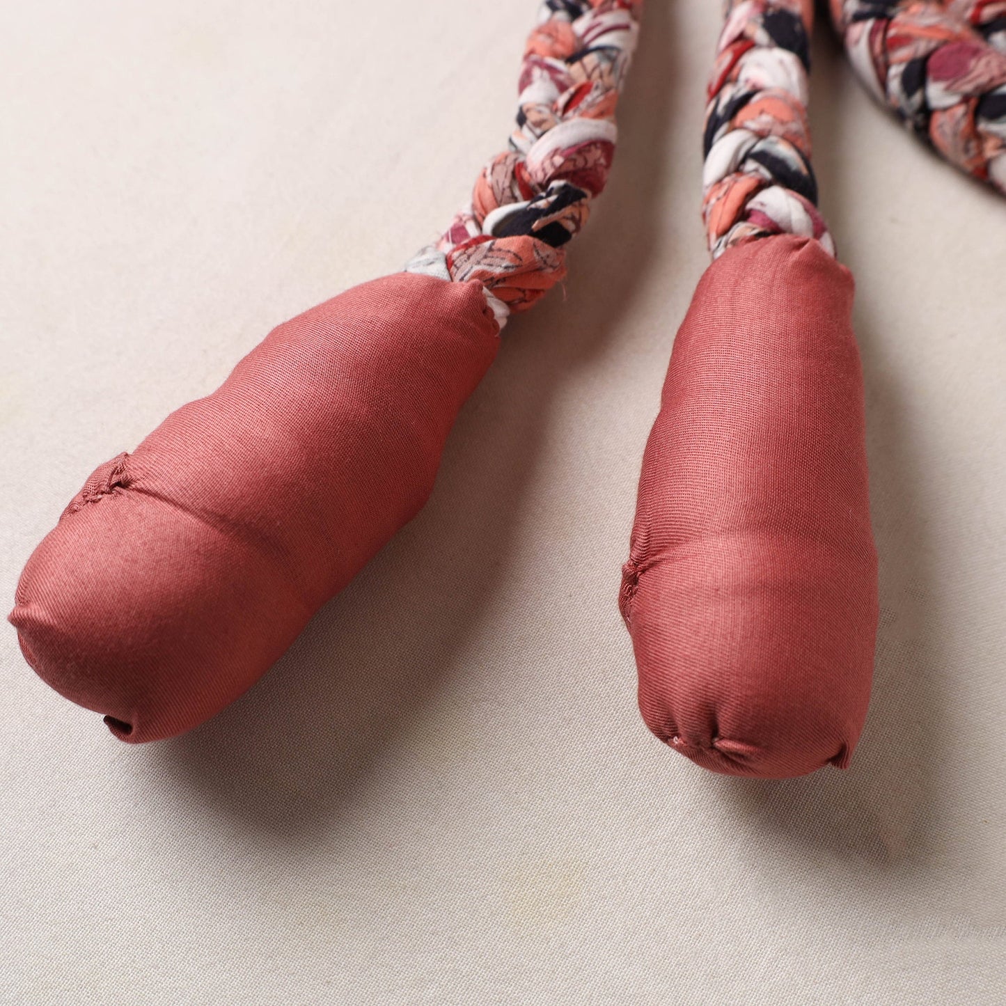 Handmade Upcycled Fabric Skipping Rope 18