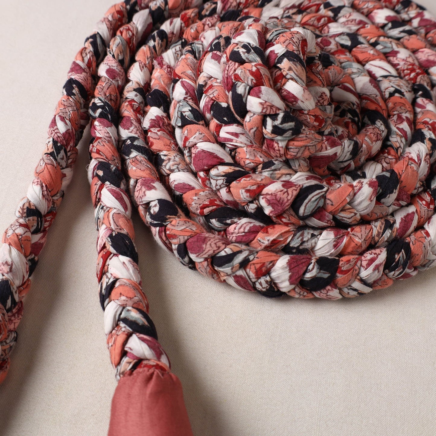 Handmade Upcycled Fabric Skipping Rope 18