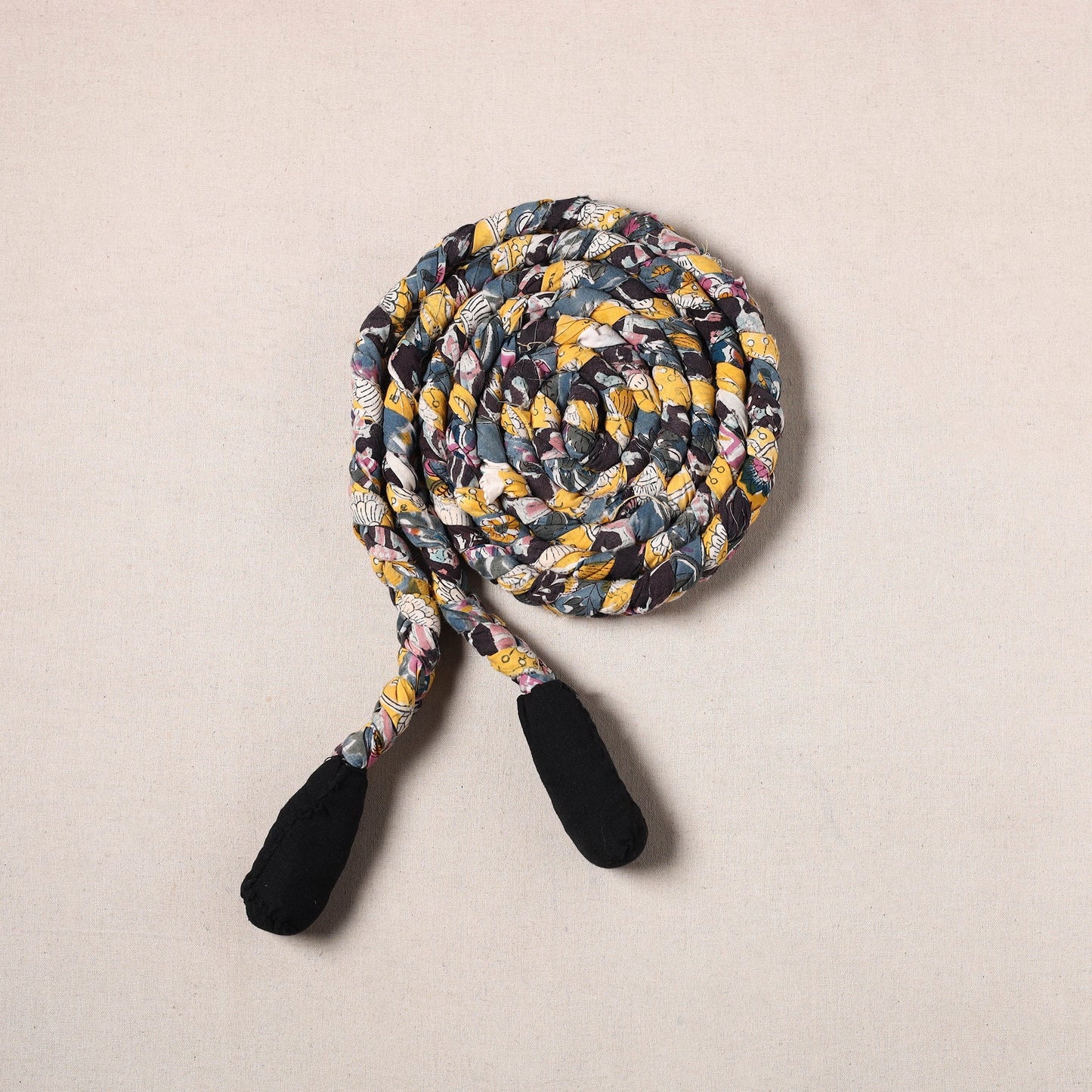 Handmade Upcycled Fabric Skipping Rope
