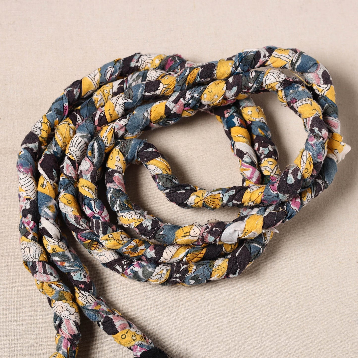 Handmade Upcycled Fabric Skipping Rope