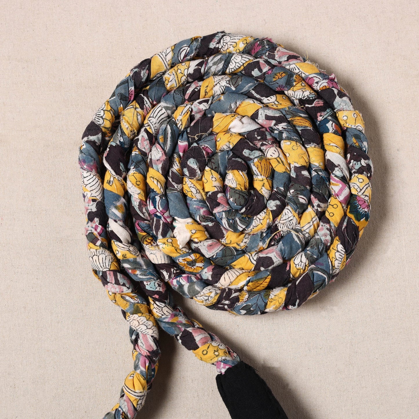 Handmade Upcycled Fabric Skipping Rope