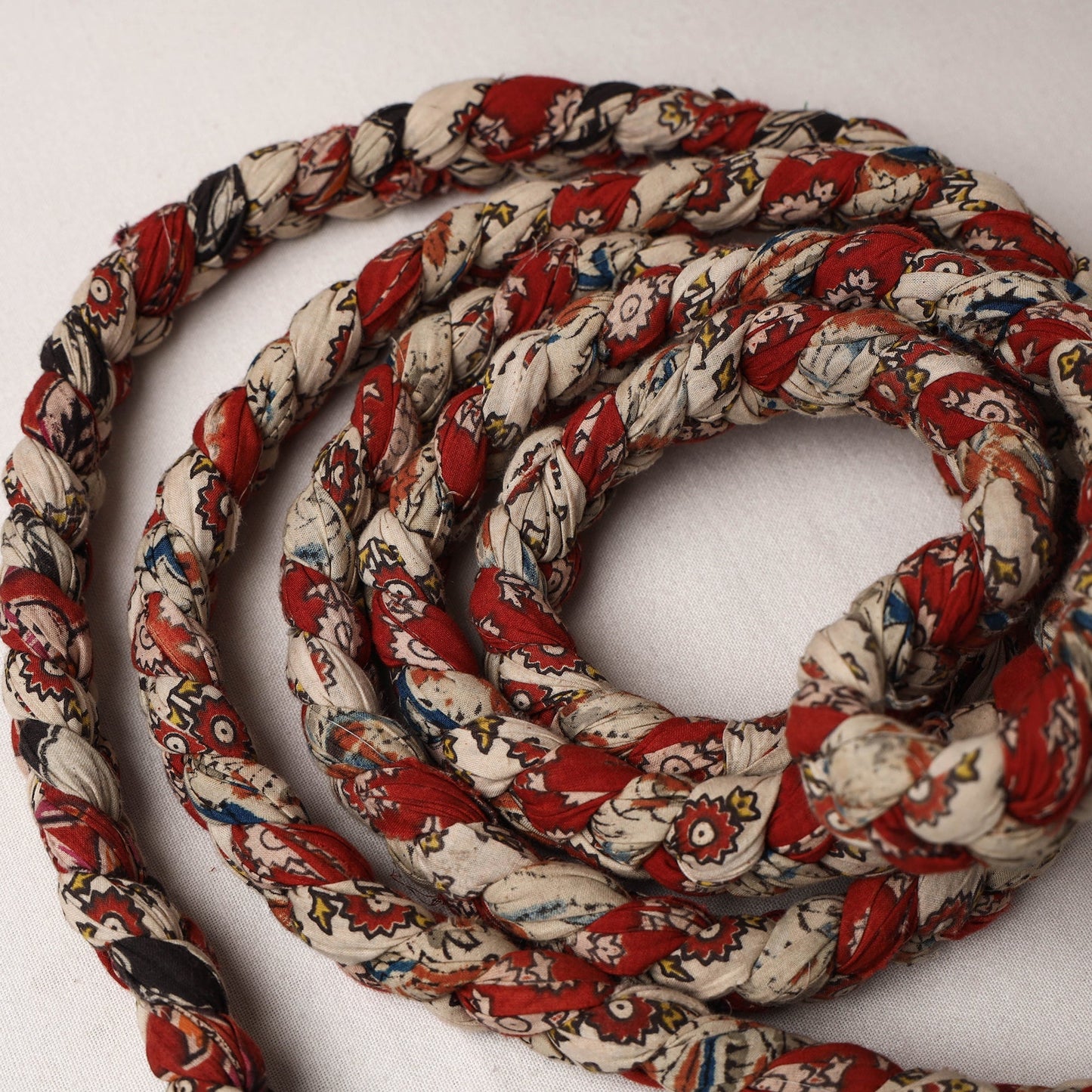 Handmade Upcycled Fabric Skipping Rope 20
