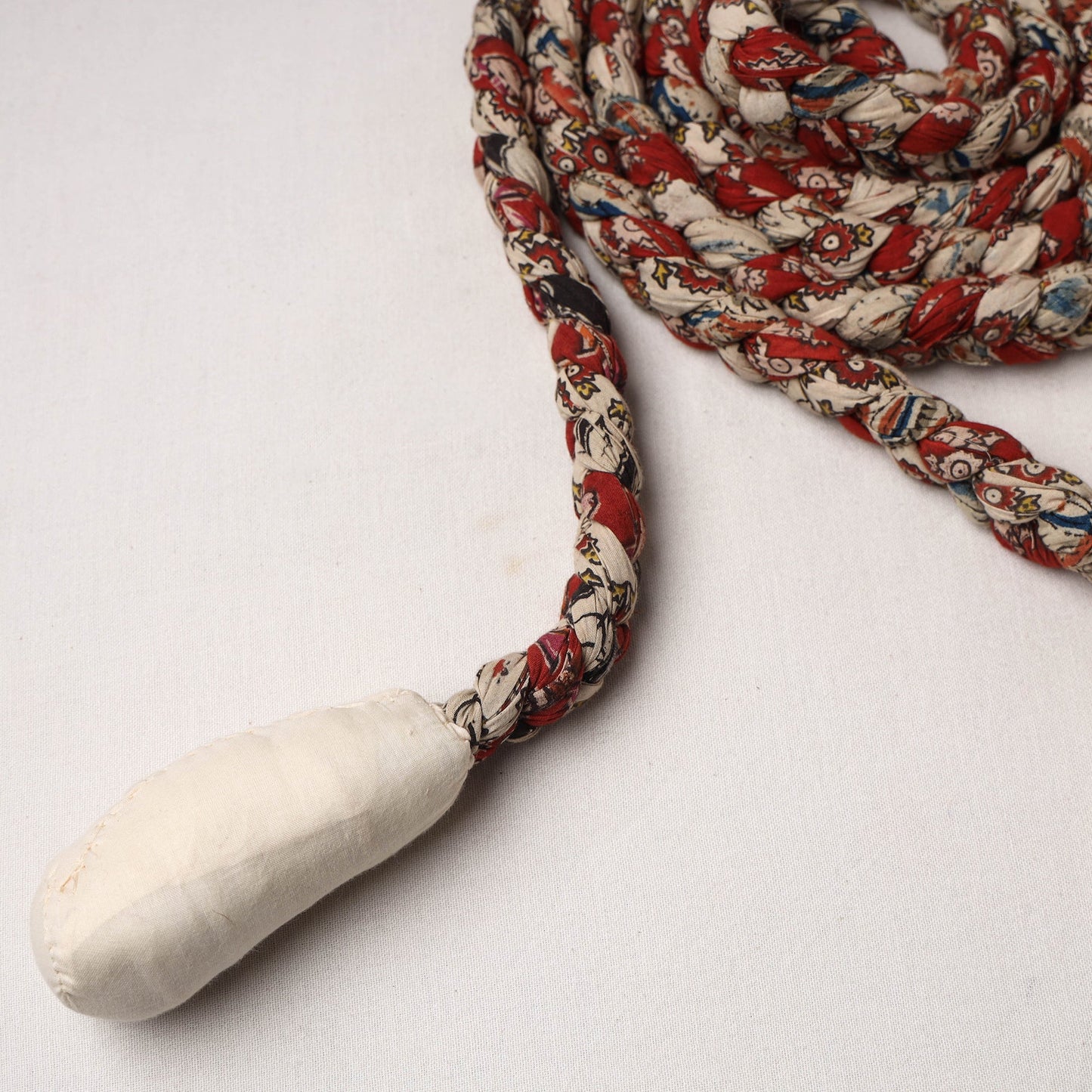 Handmade Upcycled Fabric Skipping Rope 20