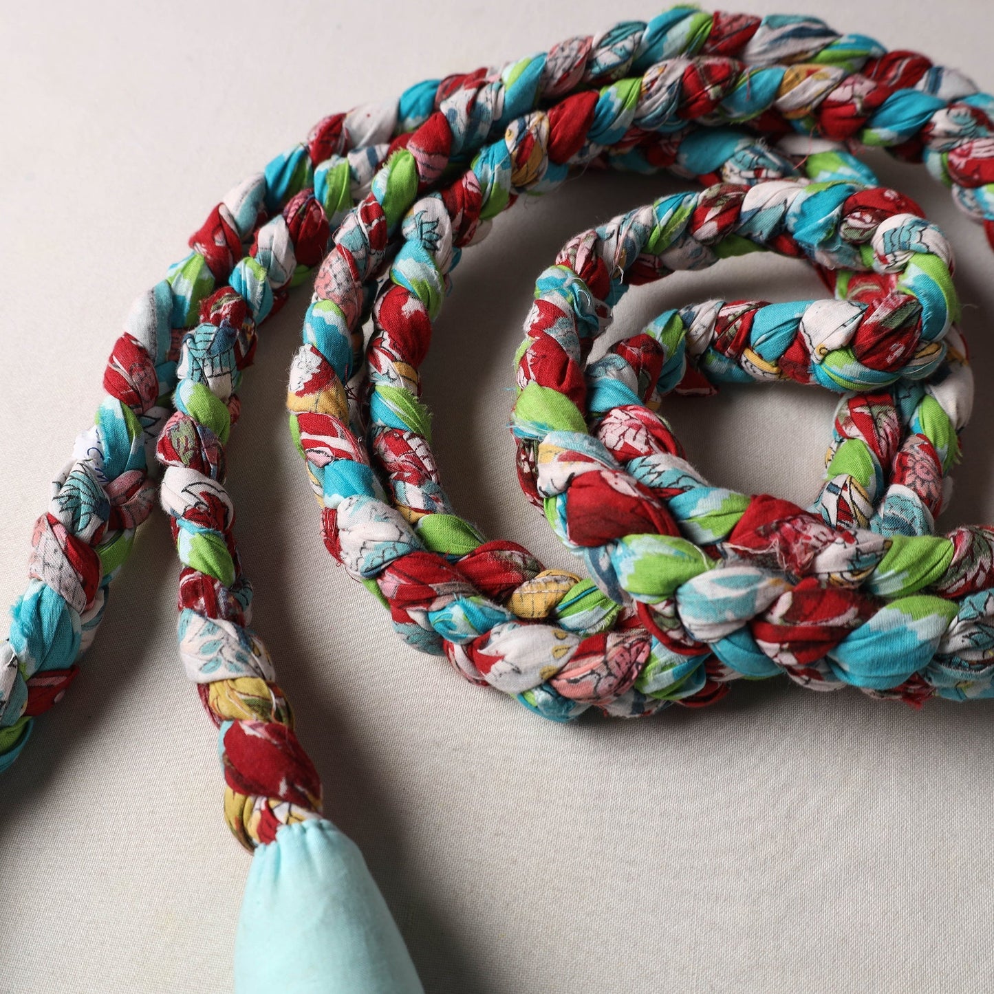 Handmade Upcycled Fabric Skipping Rope 22