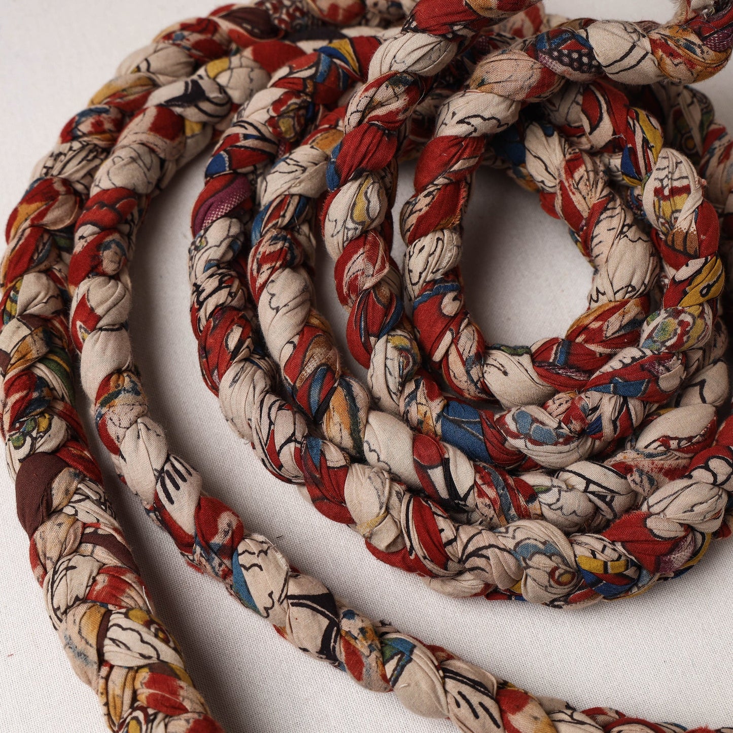 Handmade Upcycled Fabric Skipping Rope 22