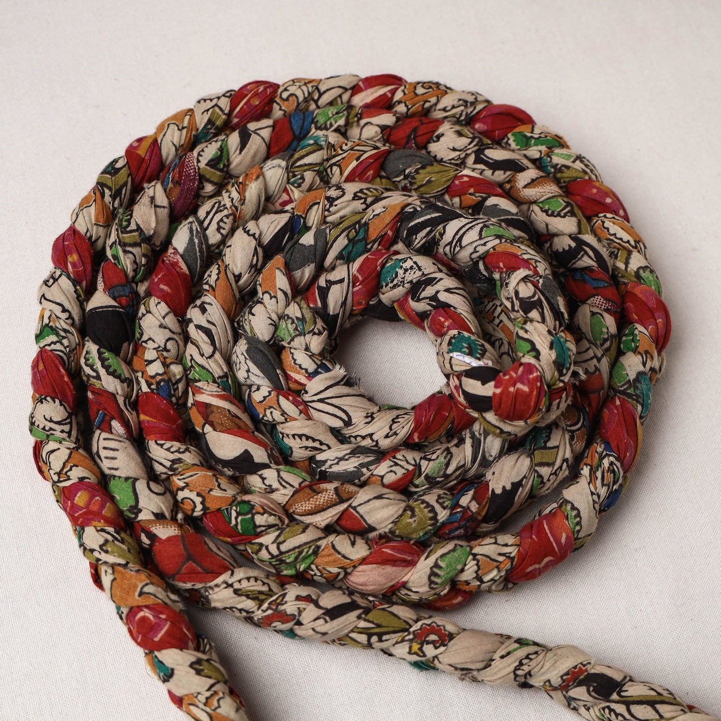 Handmade Upcycled Fabric Skipping Rope 23