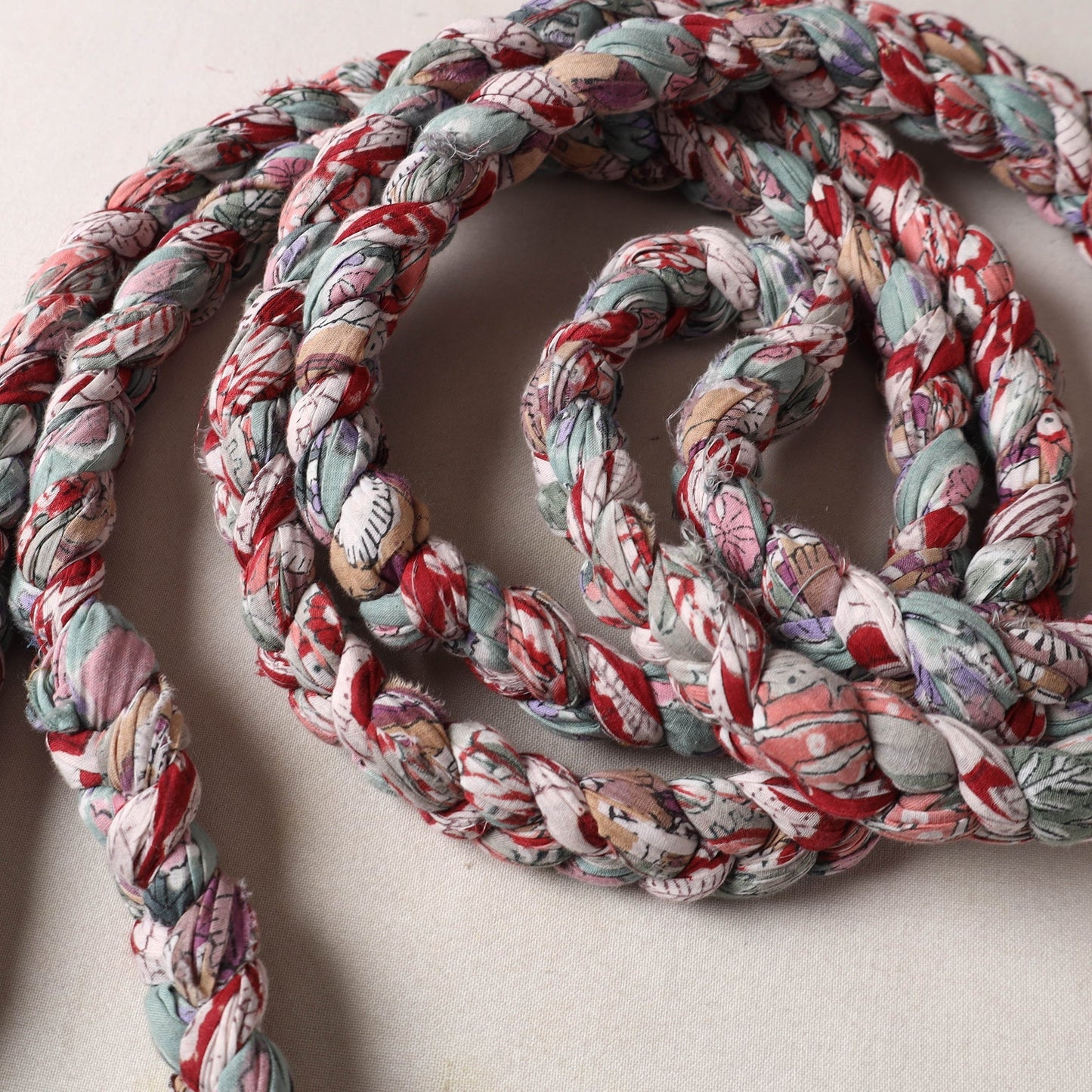Handmade Upcycled Fabric Skipping Rope 23