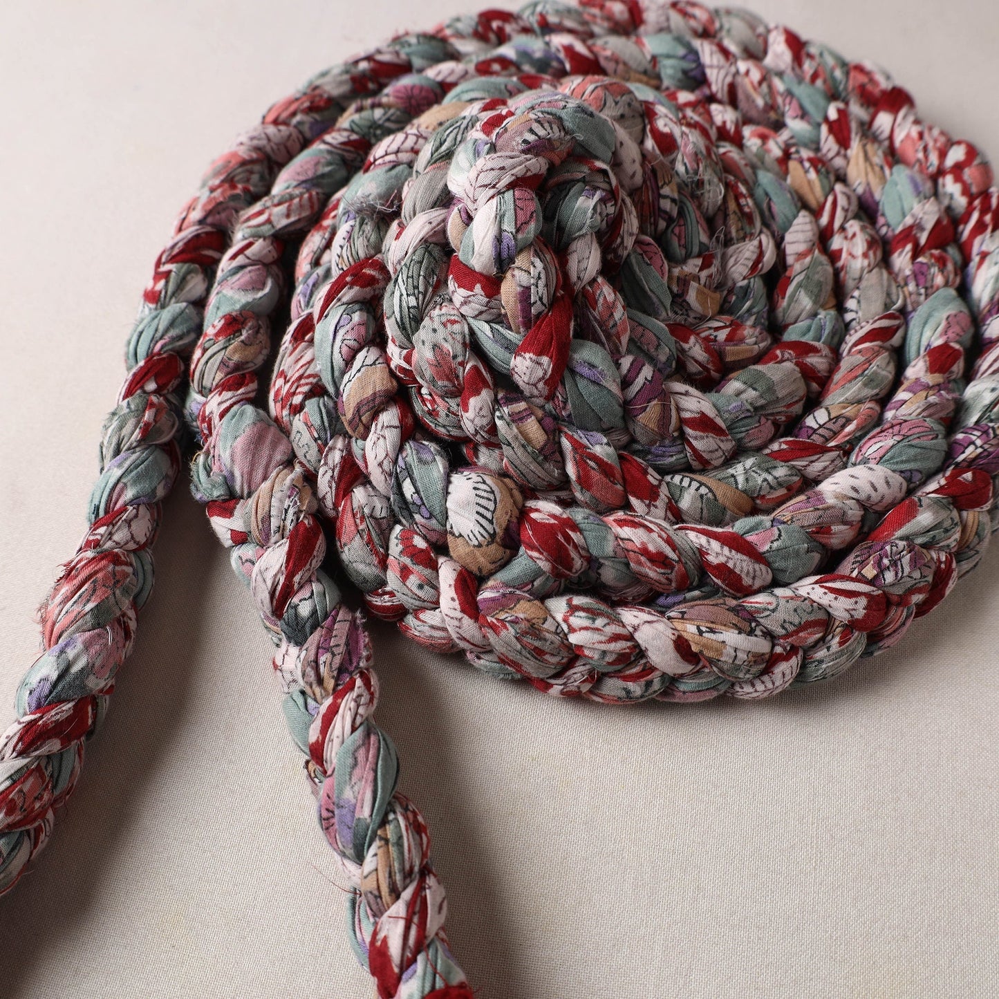 Handmade Upcycled Fabric Skipping Rope 23