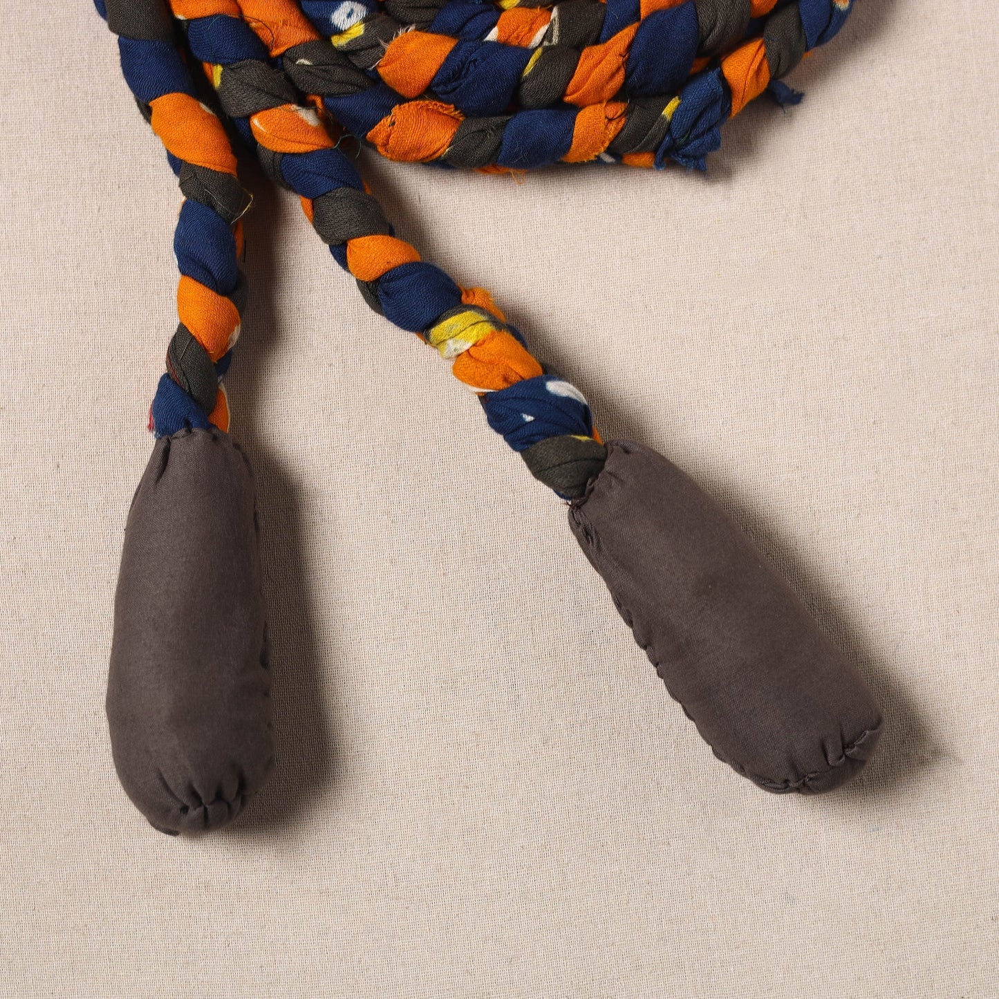 Handmade Upcycled Fabric Skipping Rope
