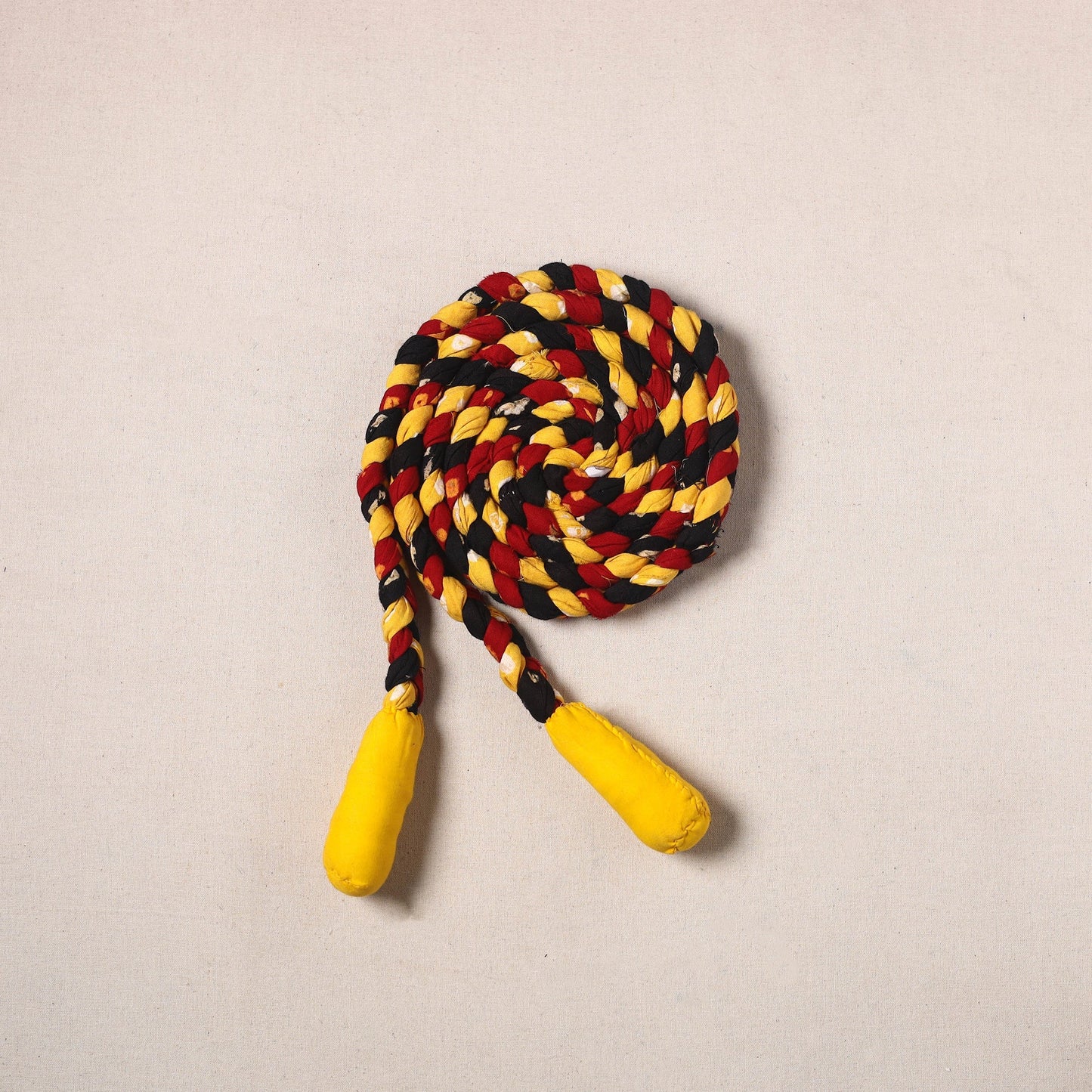 Handmade Upcycled Fabric Skipping Rope