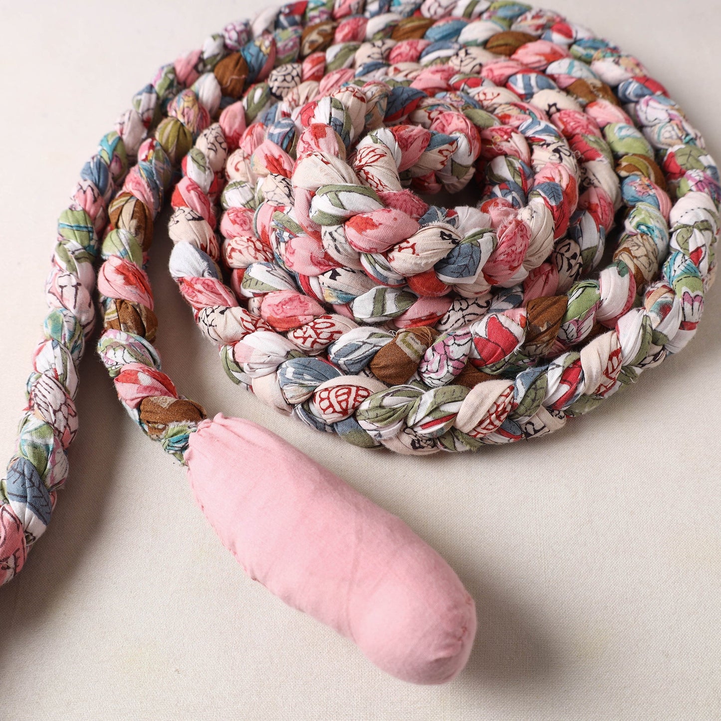 Handmade Upcycled Fabric Skipping Rope 25
