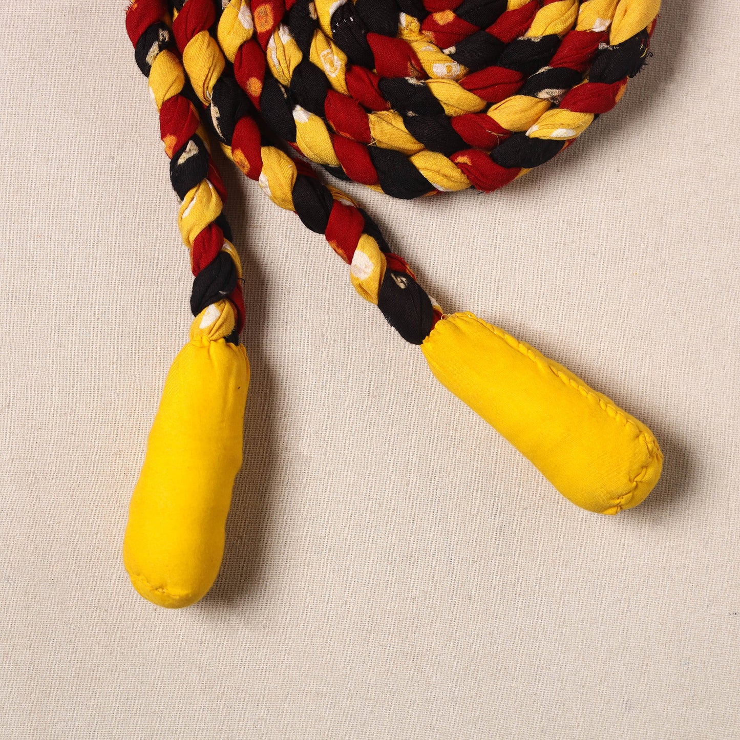 Handmade Upcycled Fabric Skipping Rope