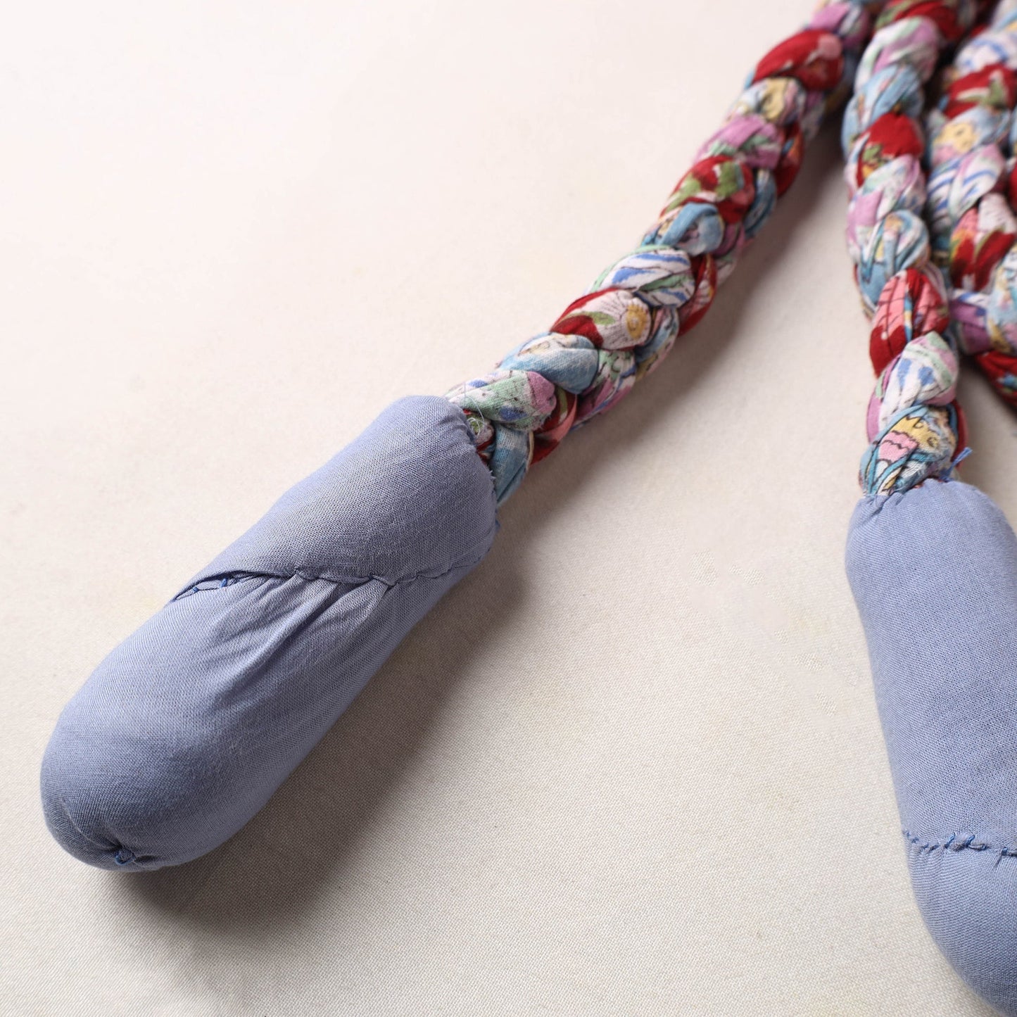Handmade Upcycled Fabric Skipping Rope 26