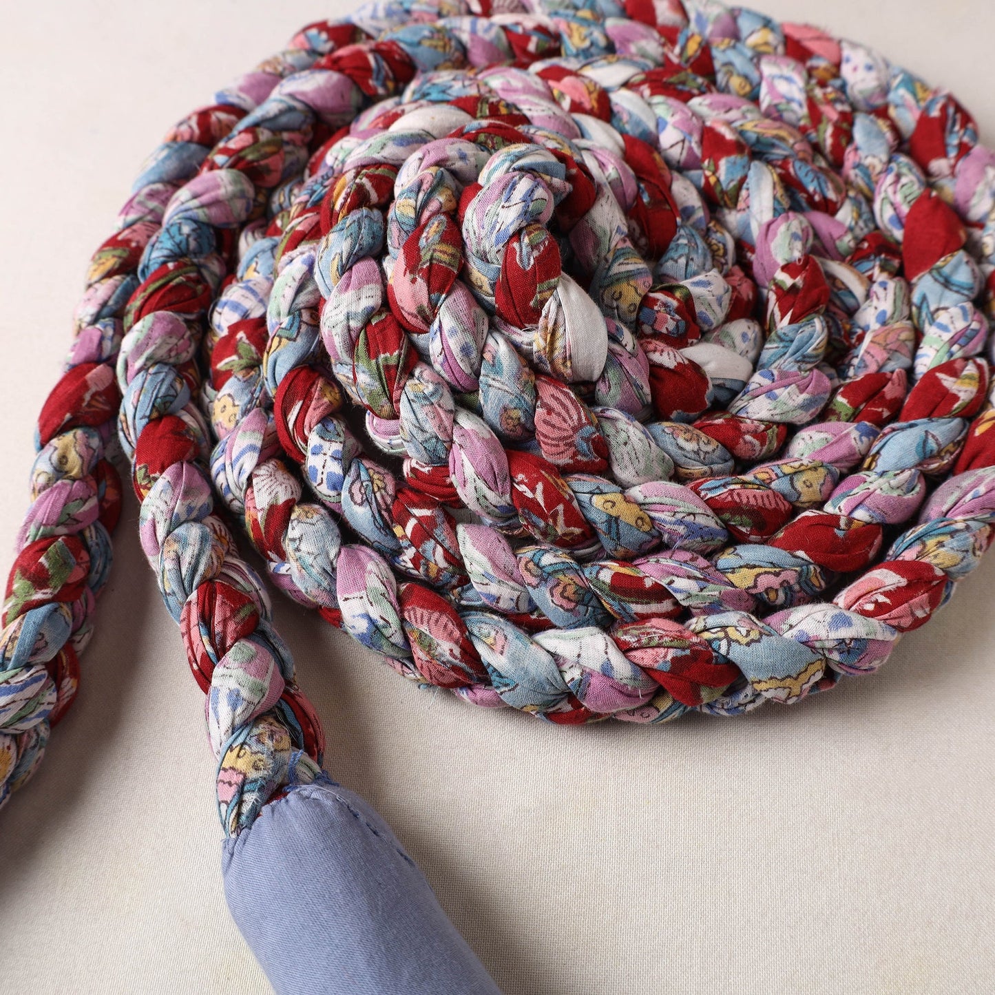 Handmade Upcycled Fabric Skipping Rope 26