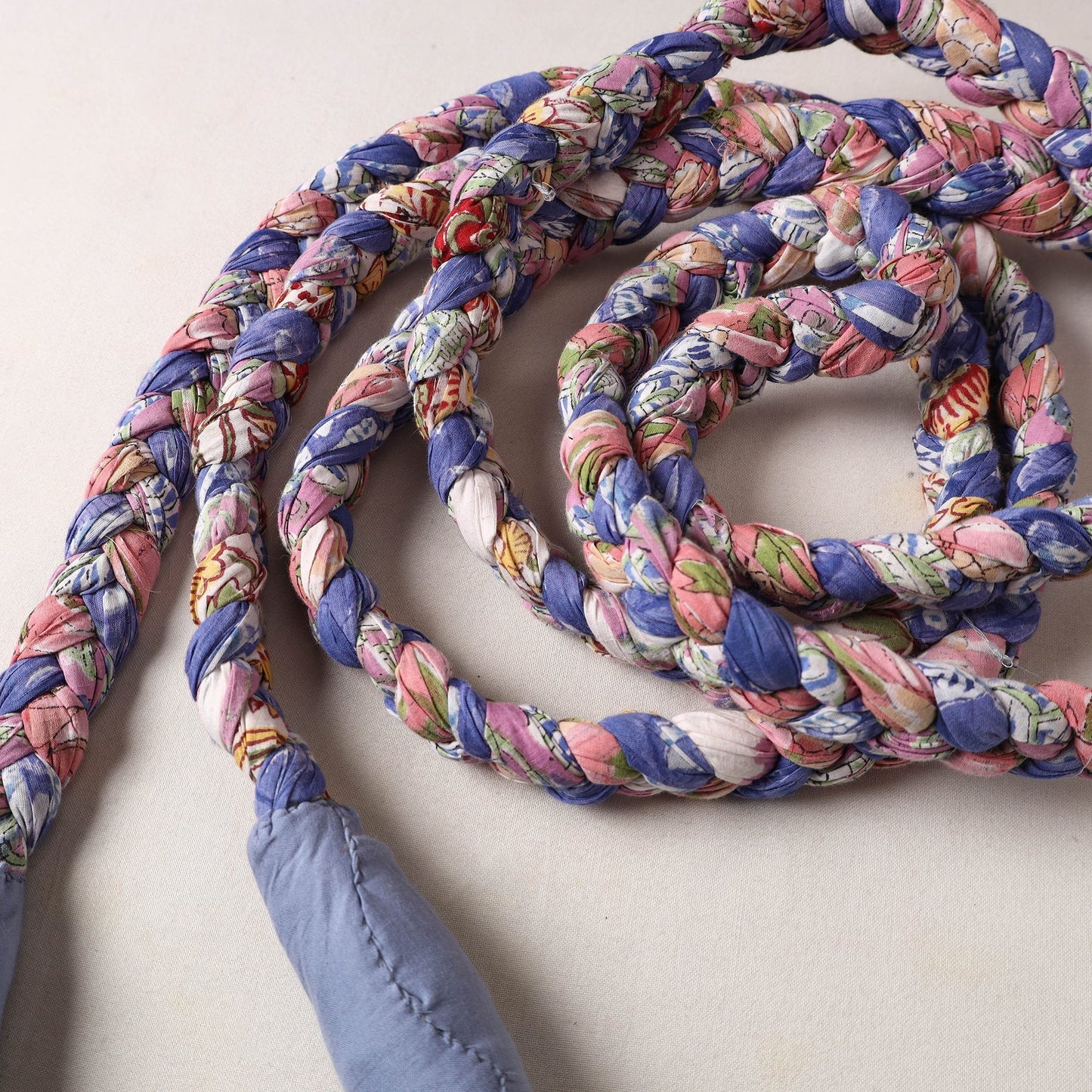 Handmade Upcycled Fabric Skipping Rope 27