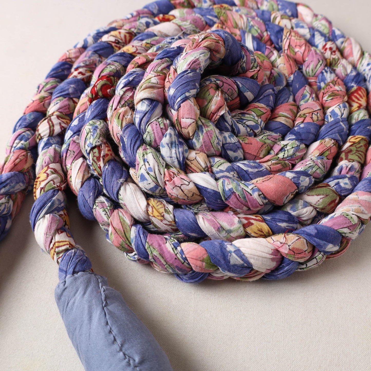 Handmade Upcycled Fabric Skipping Rope 27