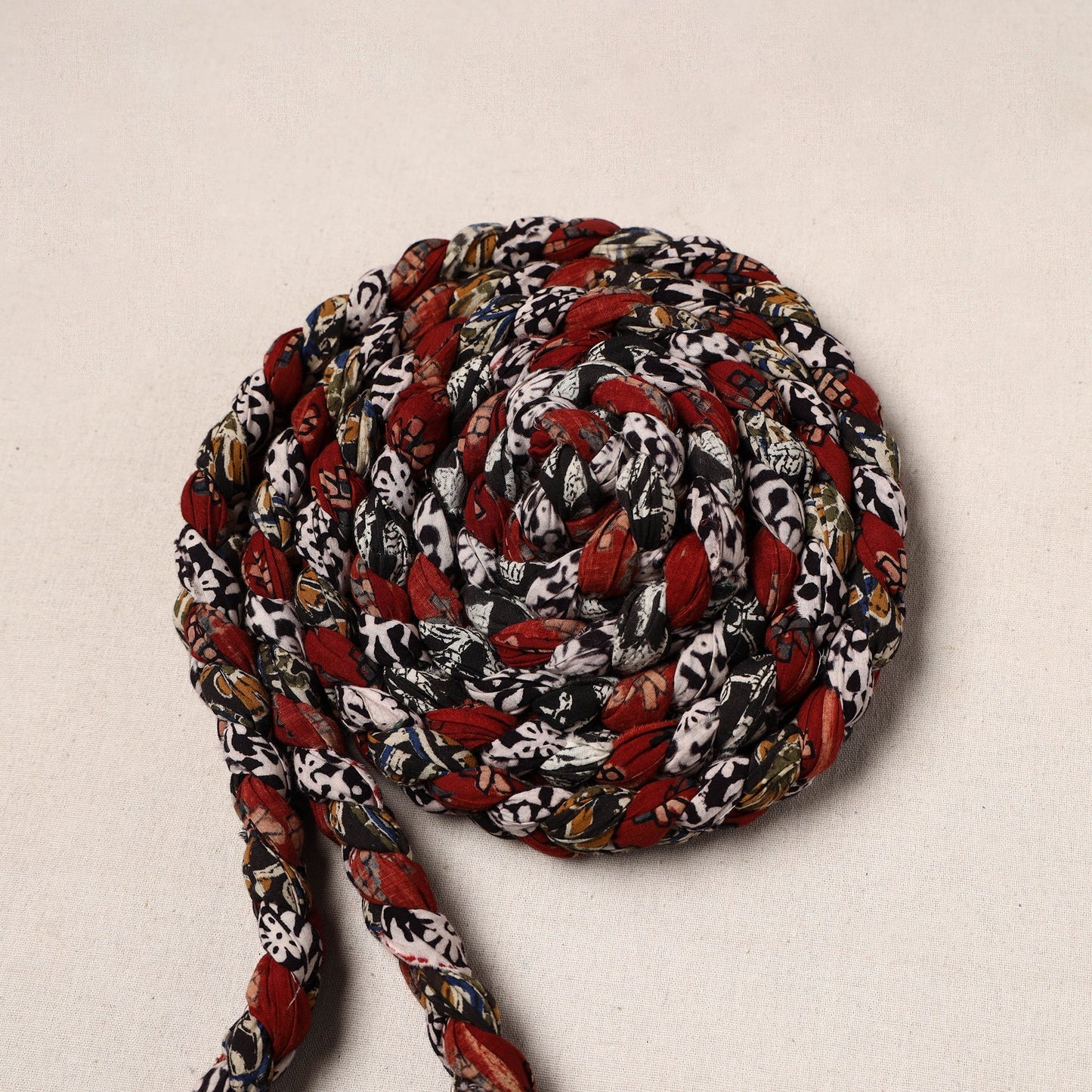 Handmade Upcycled Fabric Skipping Rope