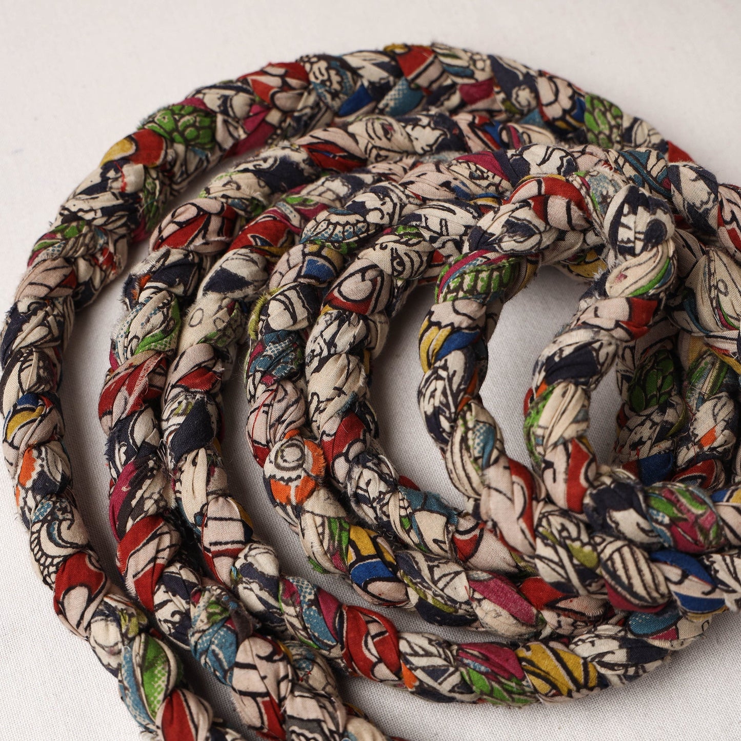 Handmade Upcycled Fabric Skipping Rope 27