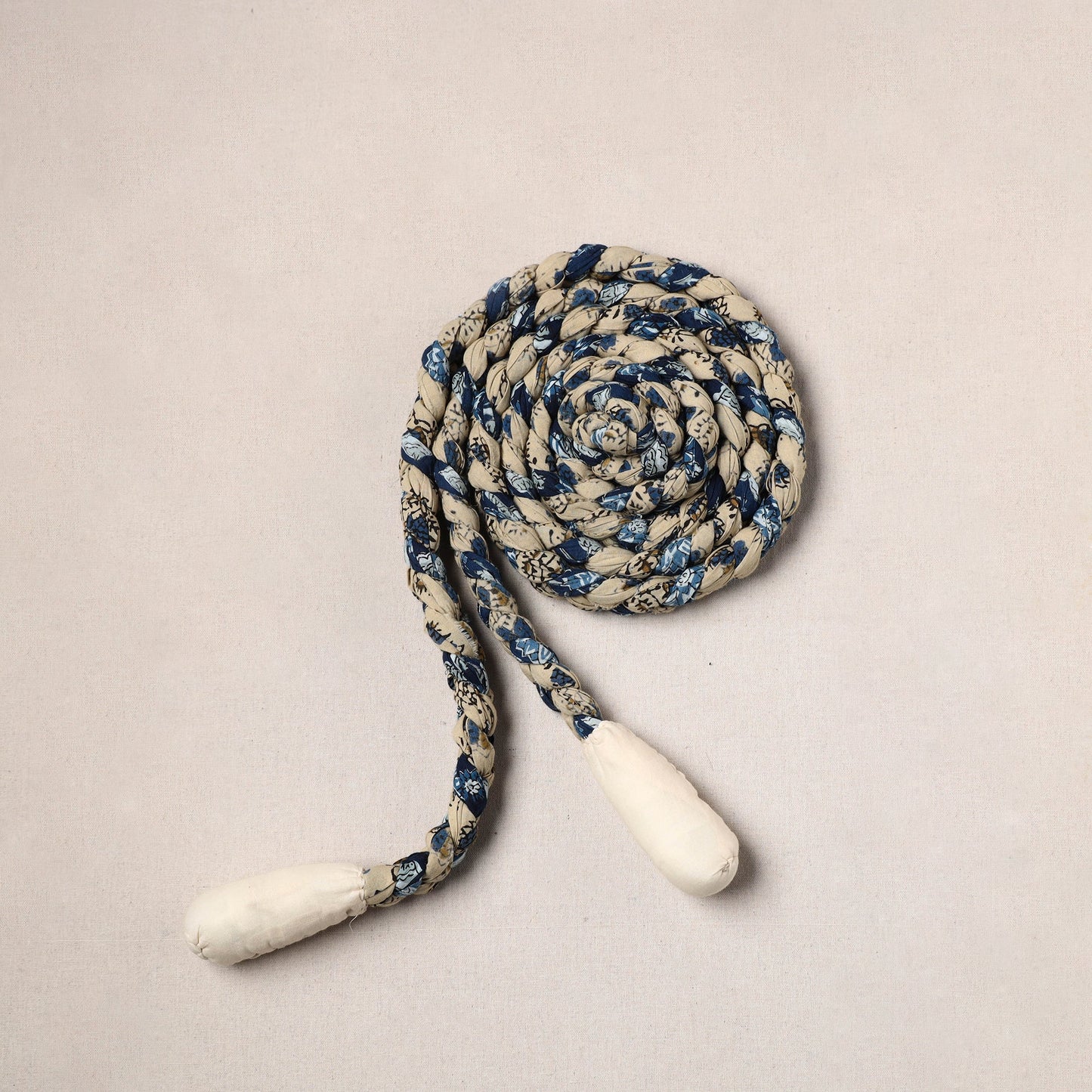 Handmade Upcycled Fabric Skipping Rope
