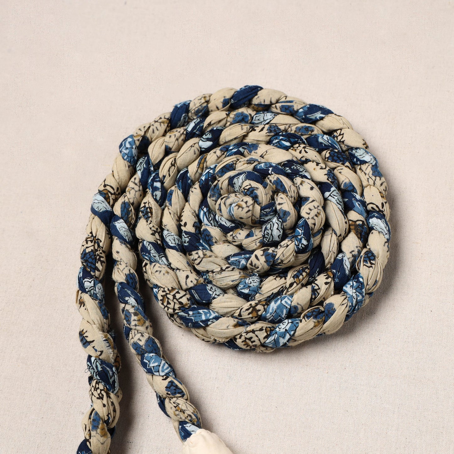 Handmade Upcycled Fabric Skipping Rope