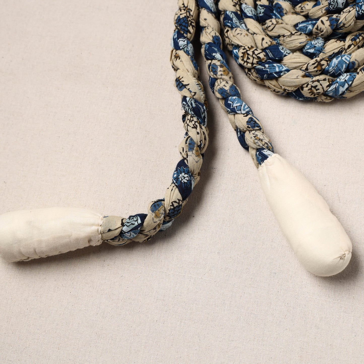 Handmade Upcycled Fabric Skipping Rope