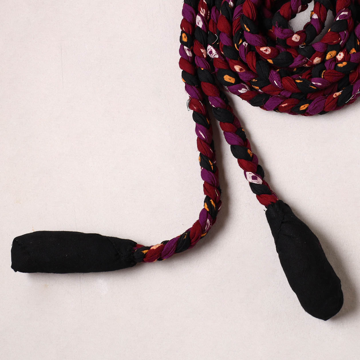 Handmade Upcycled Fabric Skipping Rope 29