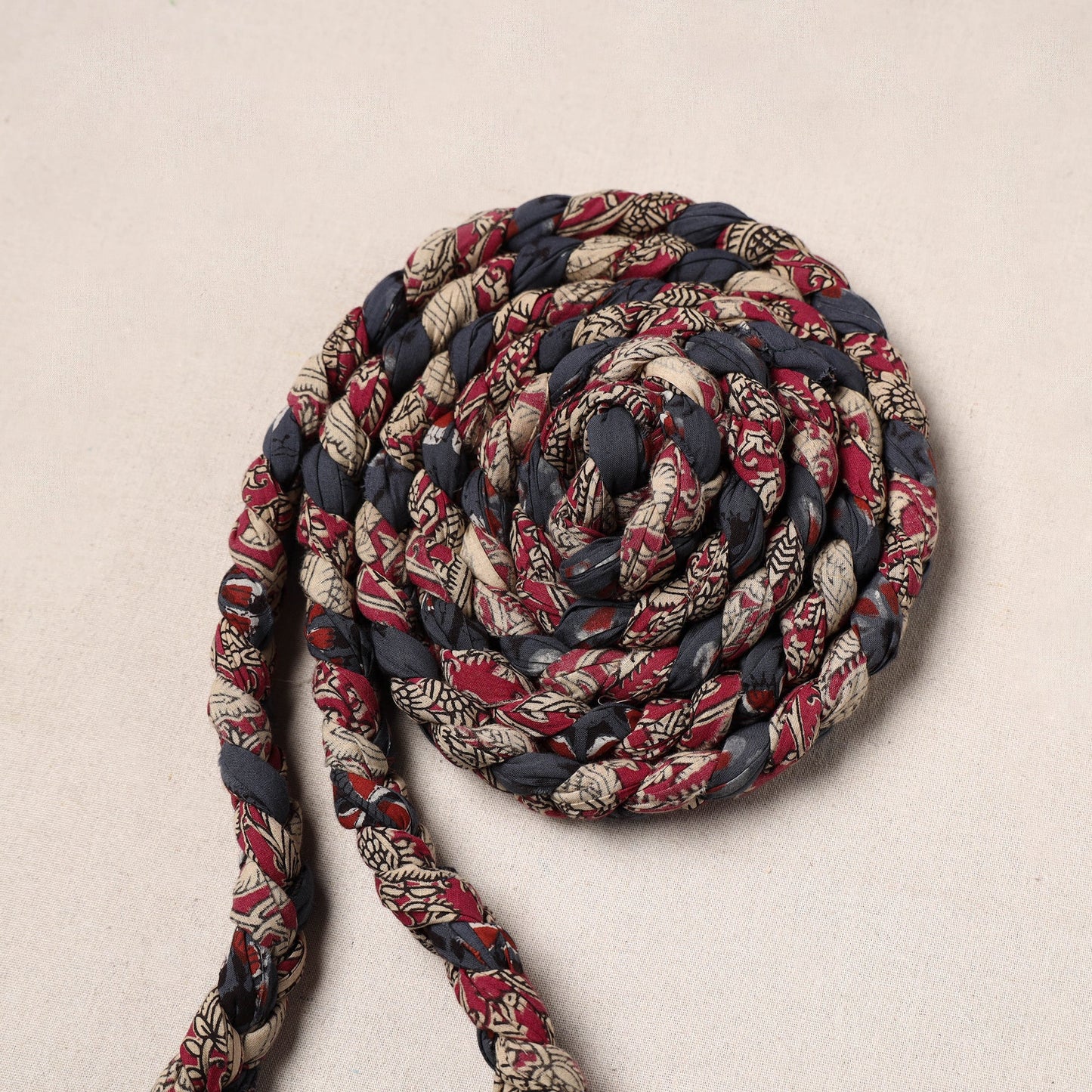Handmade Upcycled Fabric Skipping Rope