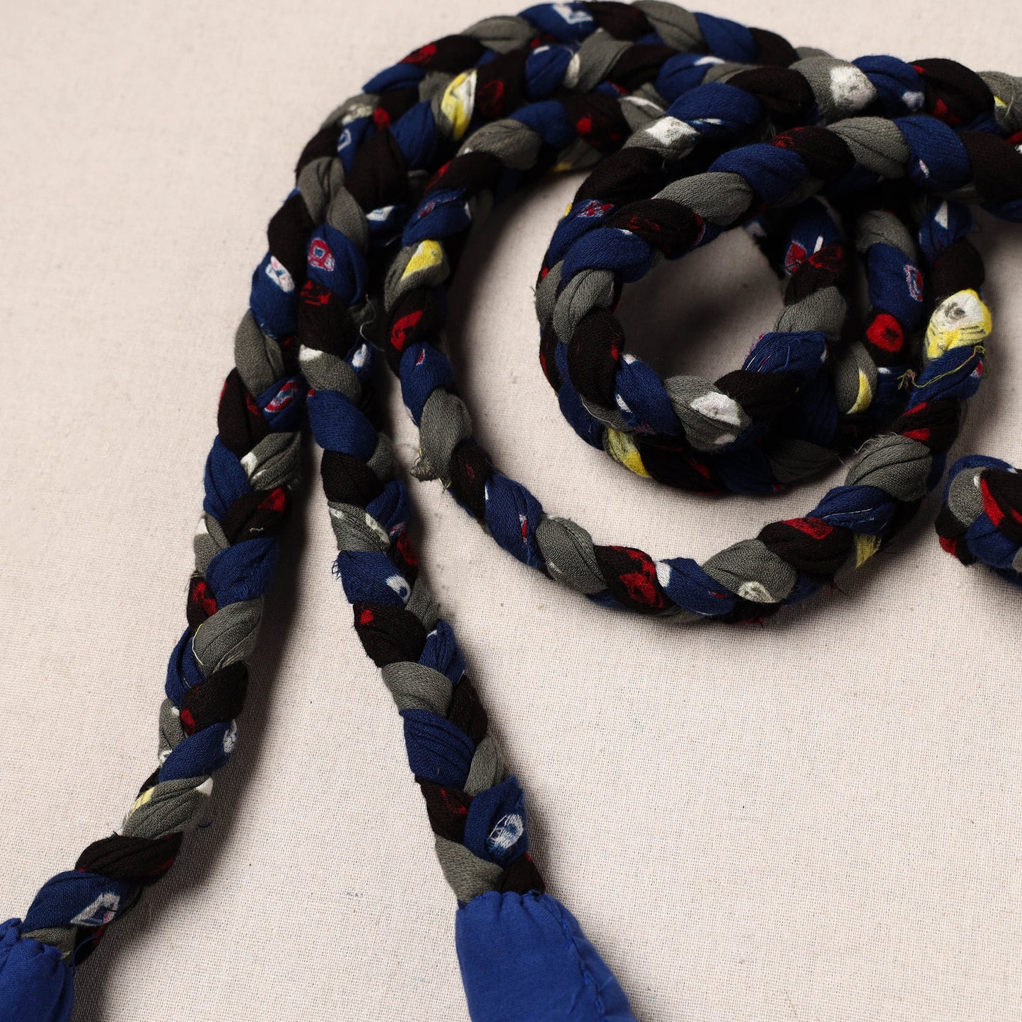 Handmade Upcycled Fabric Skipping Rope