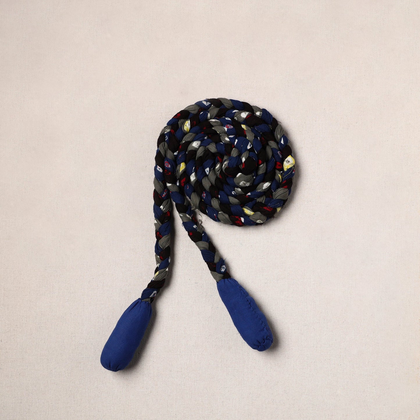 Handmade Upcycled Fabric Skipping Rope
