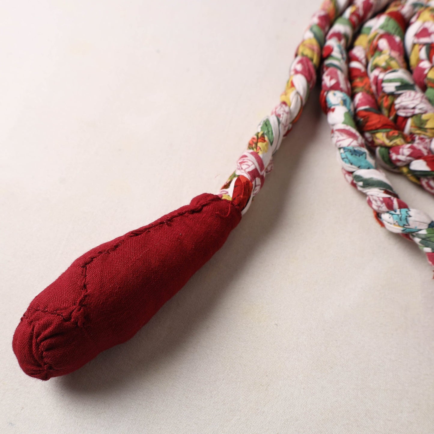 Handmade Upcycled Fabric Skipping Rope 32