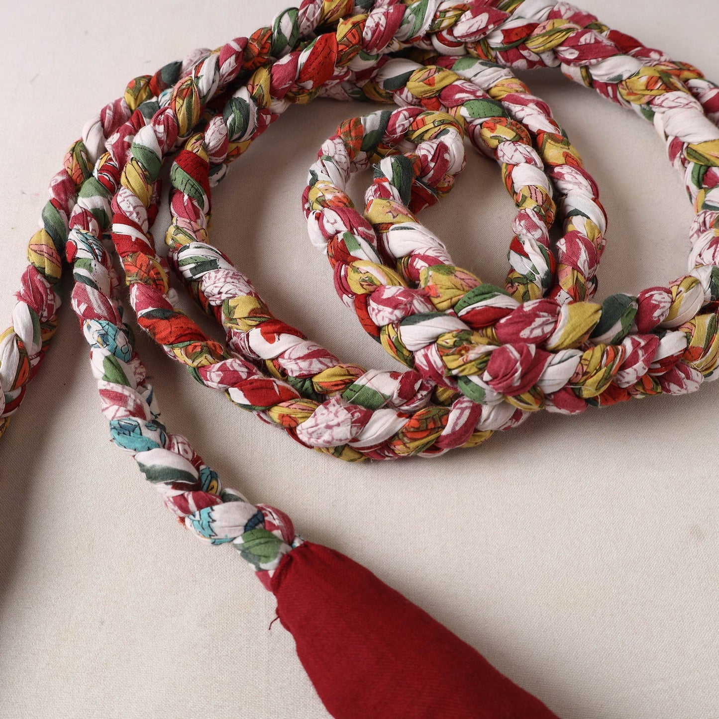 Handmade Upcycled Fabric Skipping Rope 32