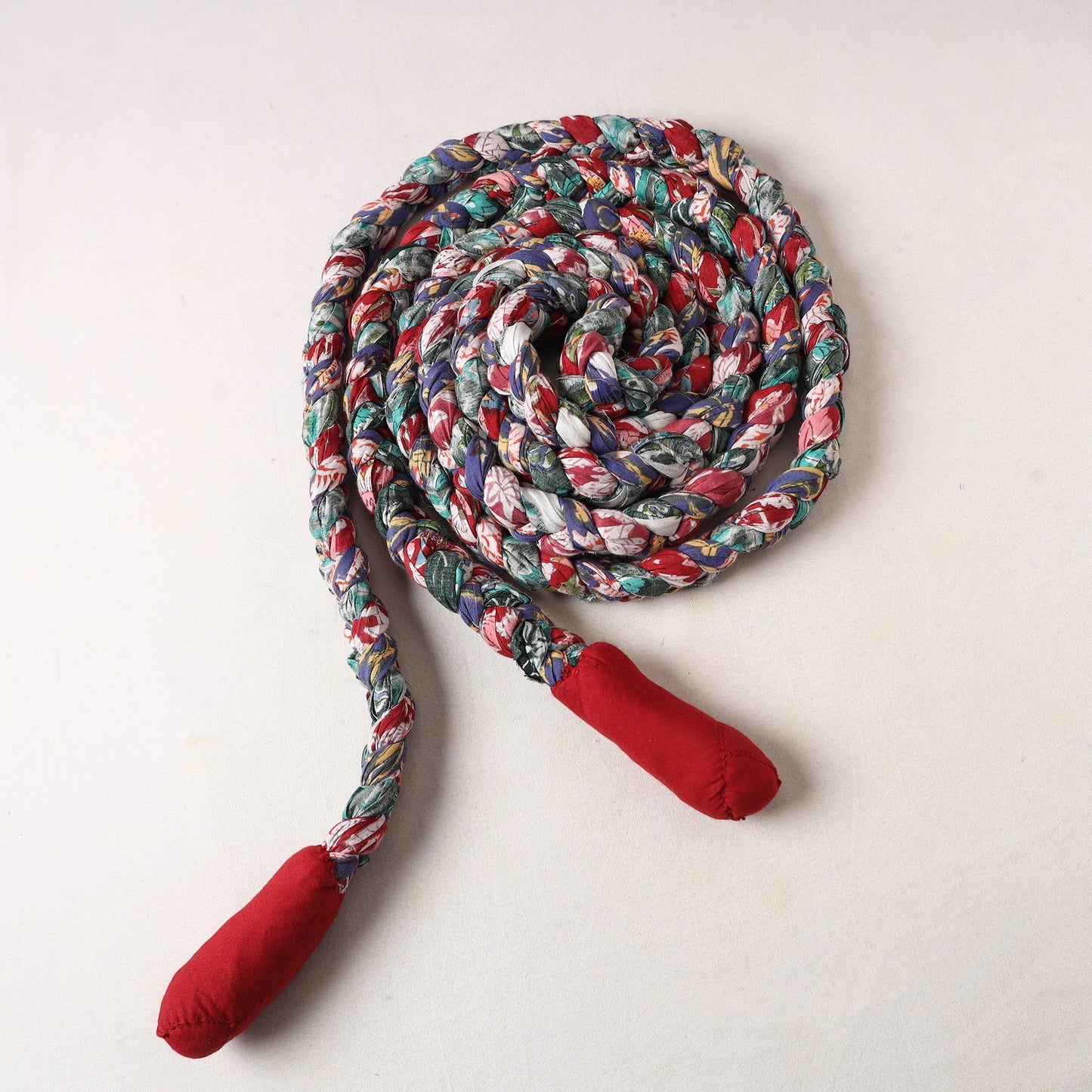 Handmade Upcycled Fabric Skipping Rope 33
