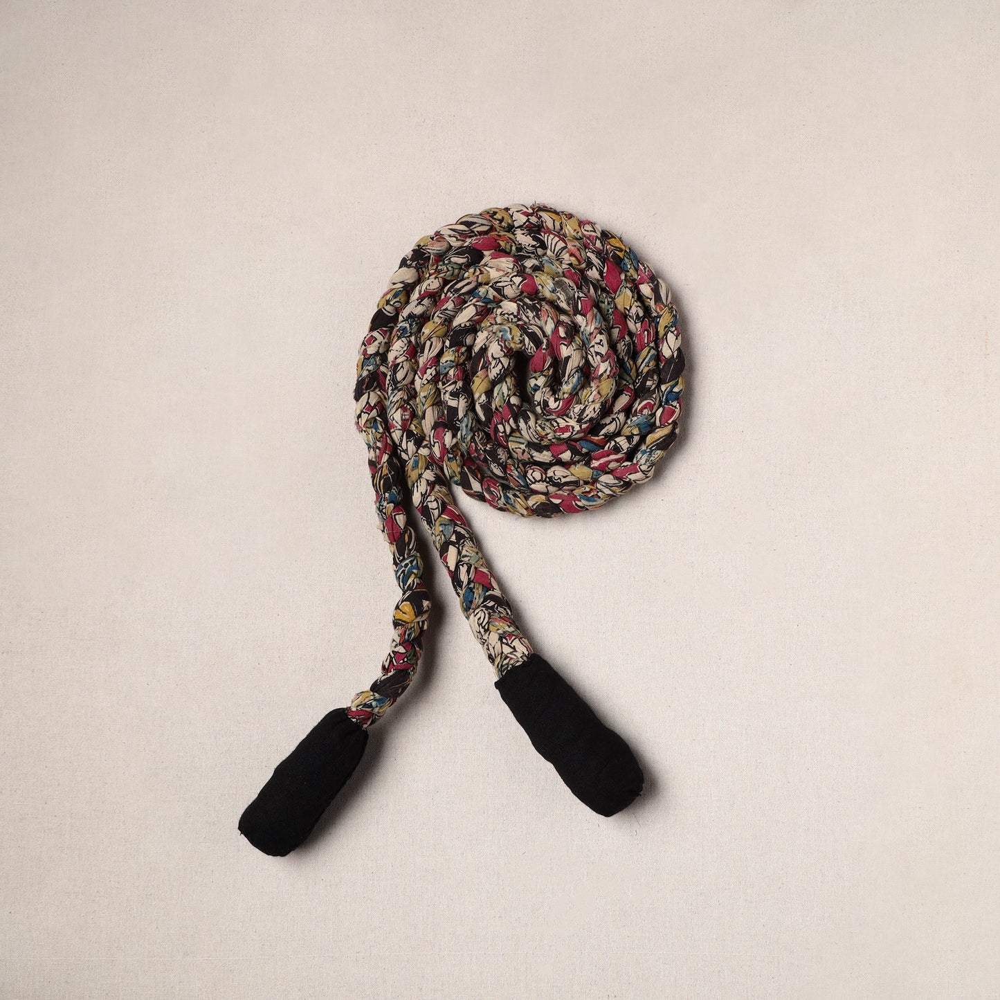 Handmade Upcycled Fabric Skipping Rope