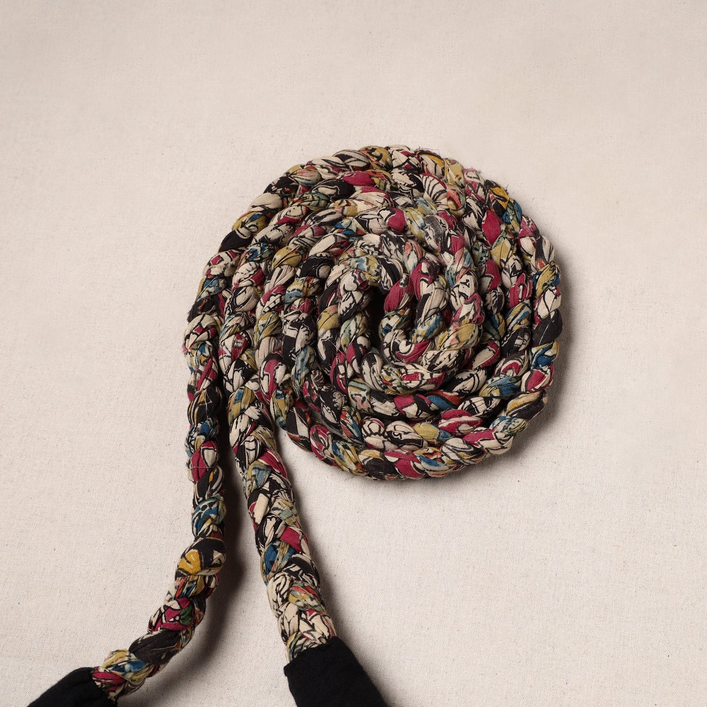 Handmade Upcycled Fabric Skipping Rope