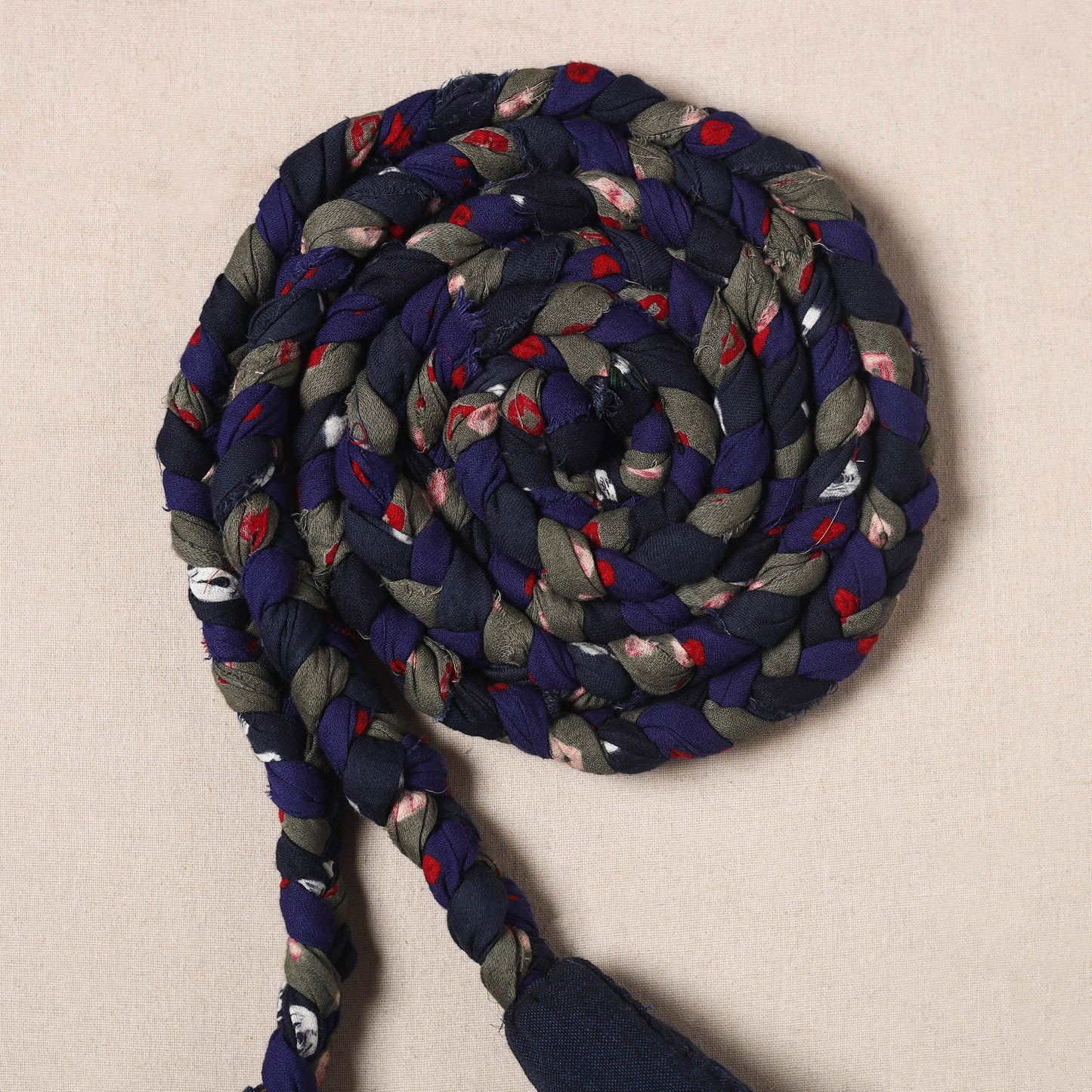 Handmade Upcycled Fabric Skipping Rope