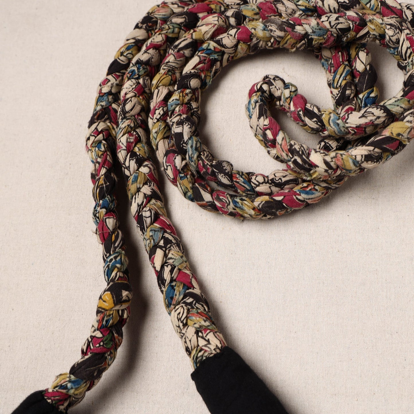 Handmade Upcycled Fabric Skipping Rope