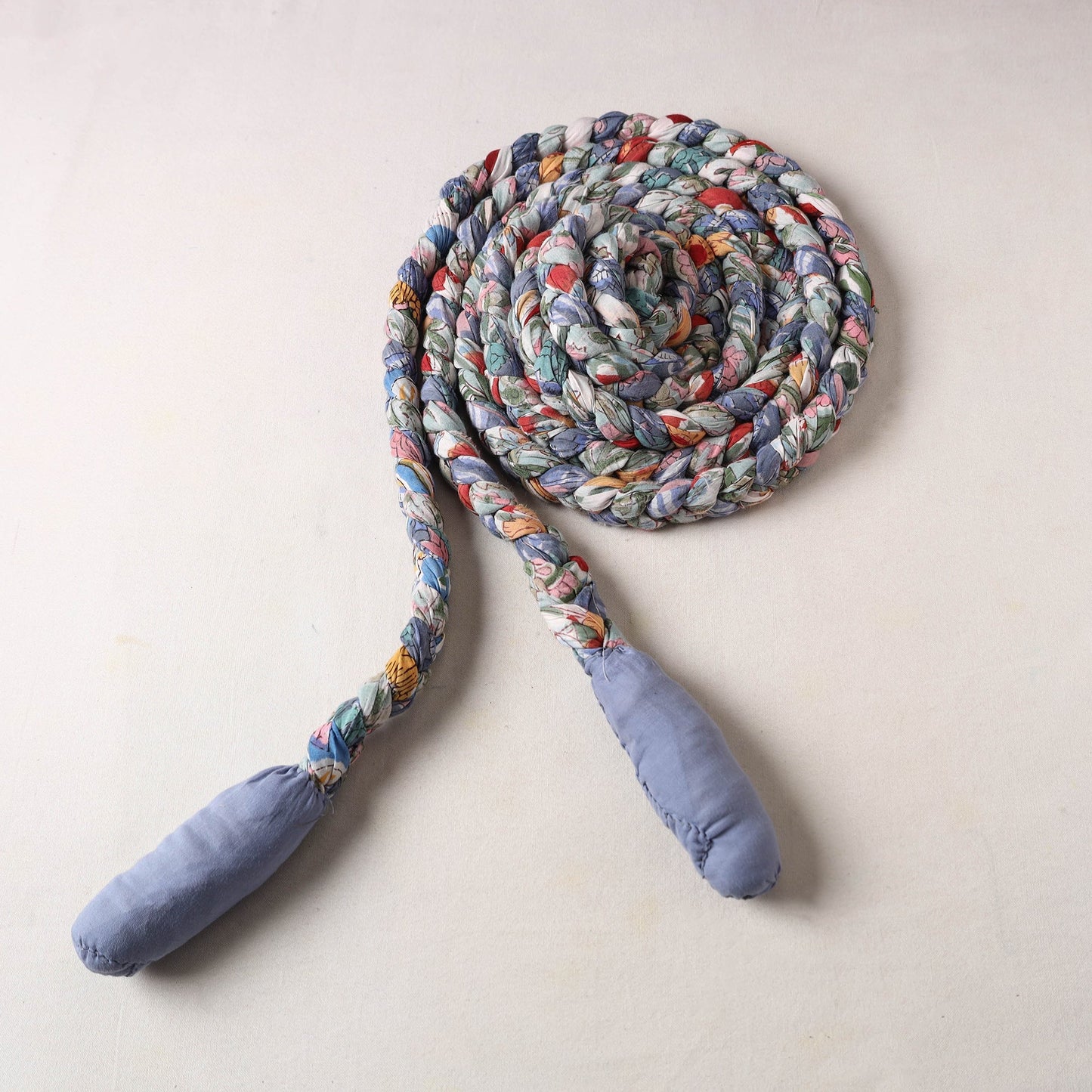 Handmade Upcycled Fabric Skipping Rope 36