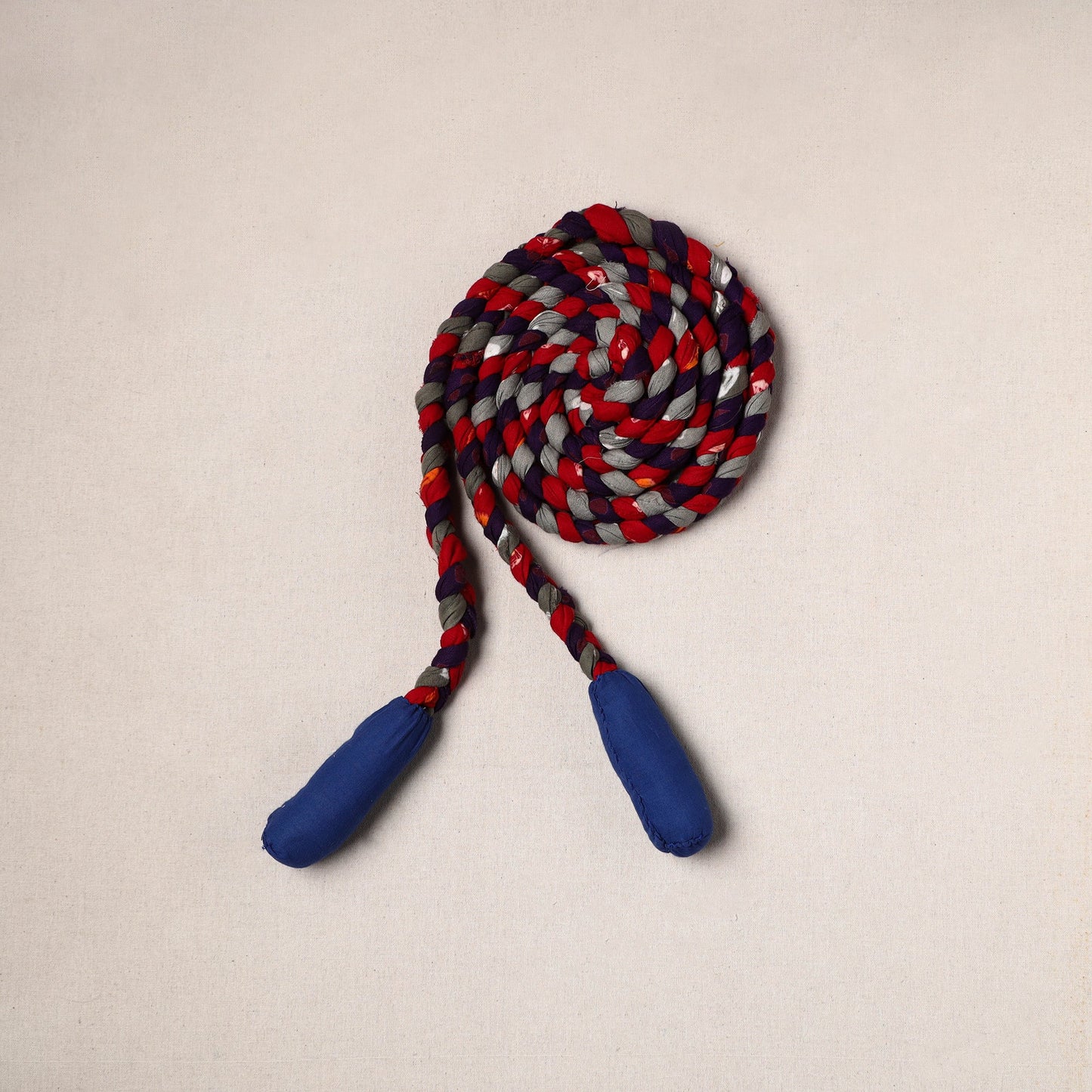 Handmade Upcycled Fabric Skipping Rope