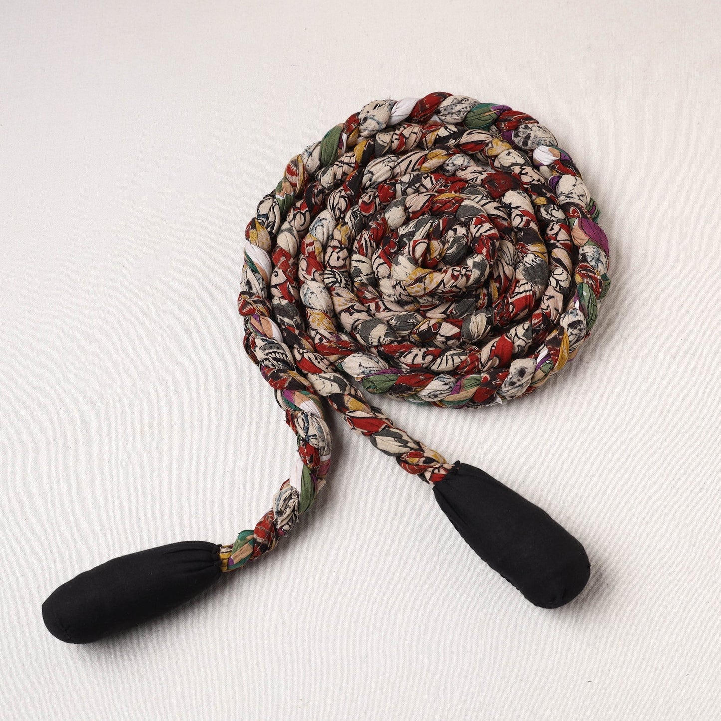 Handmade Upcycled Fabric Skipping Rope 39