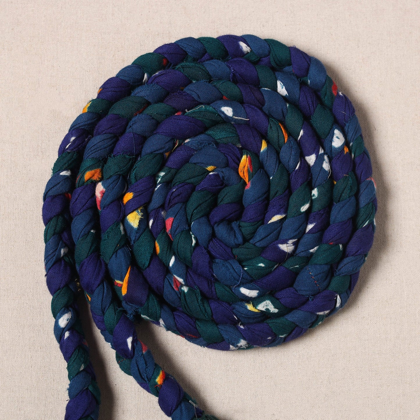 Handmade Upcycled Fabric Skipping Rope