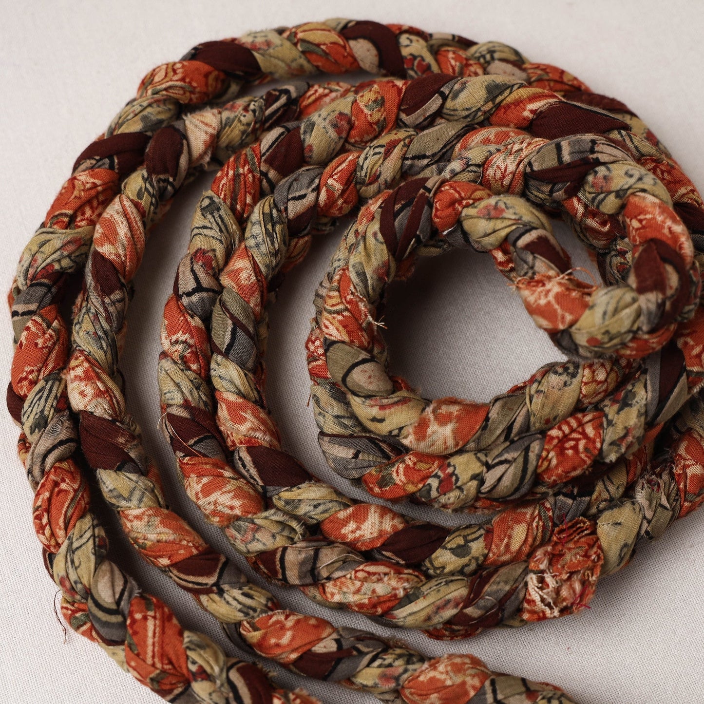 Handmade Upcycled Fabric Skipping Rope 40